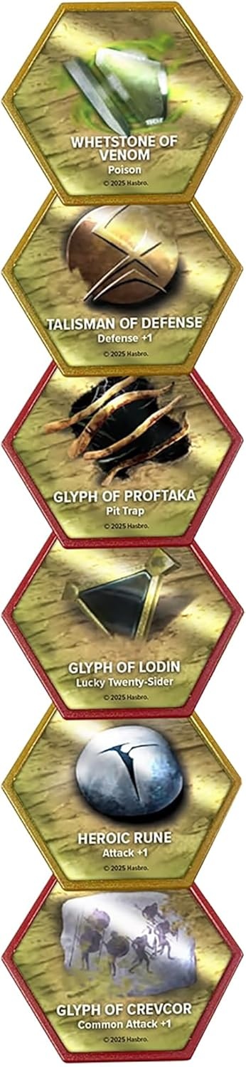 image:imageRenegade Game Studios Heroscape Glyph Pack Expansion 33 Glyphs Miniatures Strategy Game AddOn for Enhanced Tactical Gameplay