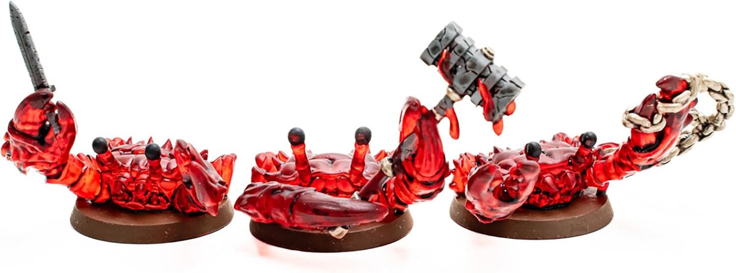 image:imageRenegade Game Studios Heroscape Molten Crustaceans amp Tanuki Tricksters Army Expansion 5 Miniatures amp 2 Cards