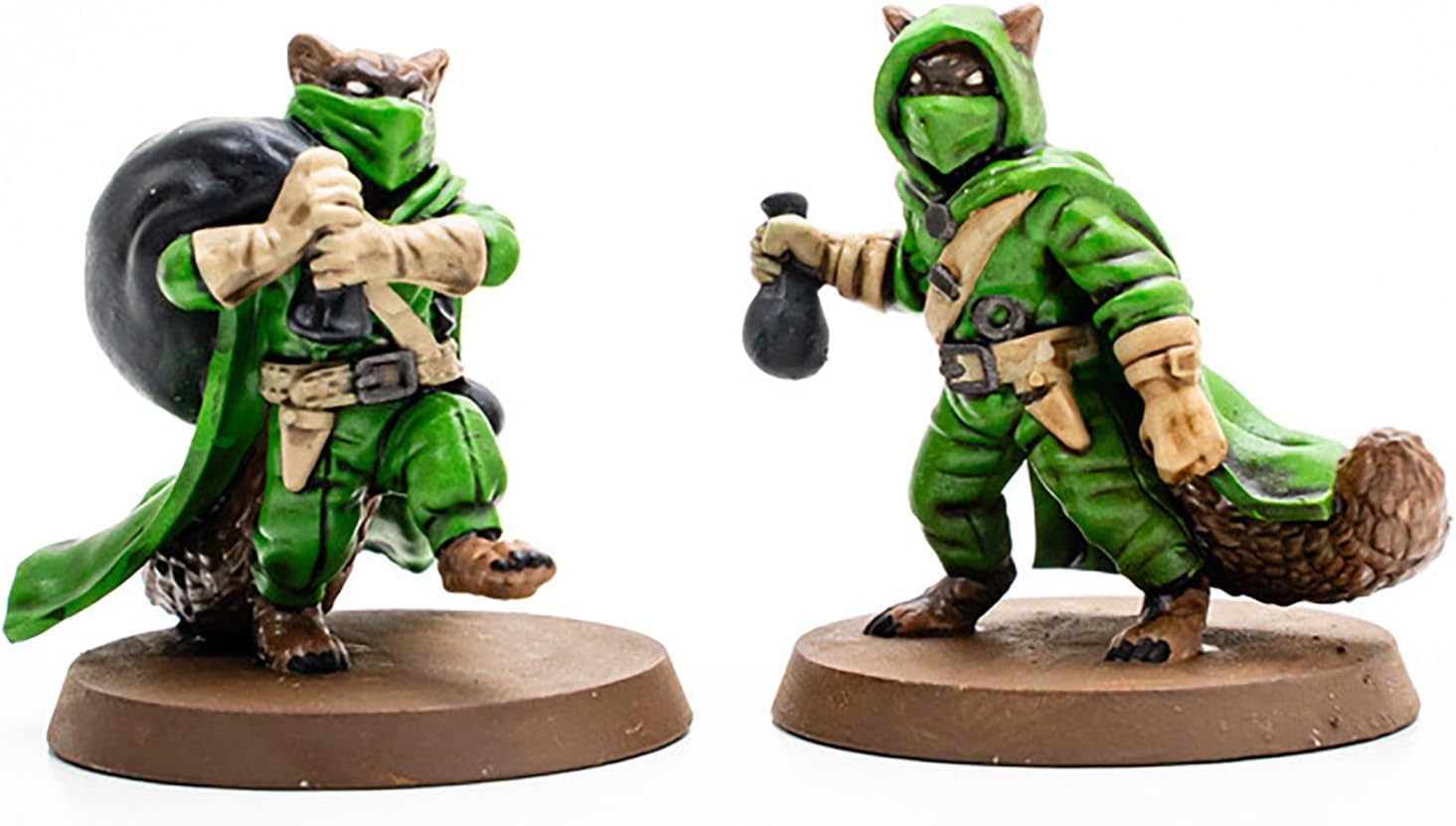 image:imageRenegade Game Studios Heroscape Molten Crustaceans amp Tanuki Tricksters Army Expansion 5 Miniatures amp 2 Cards