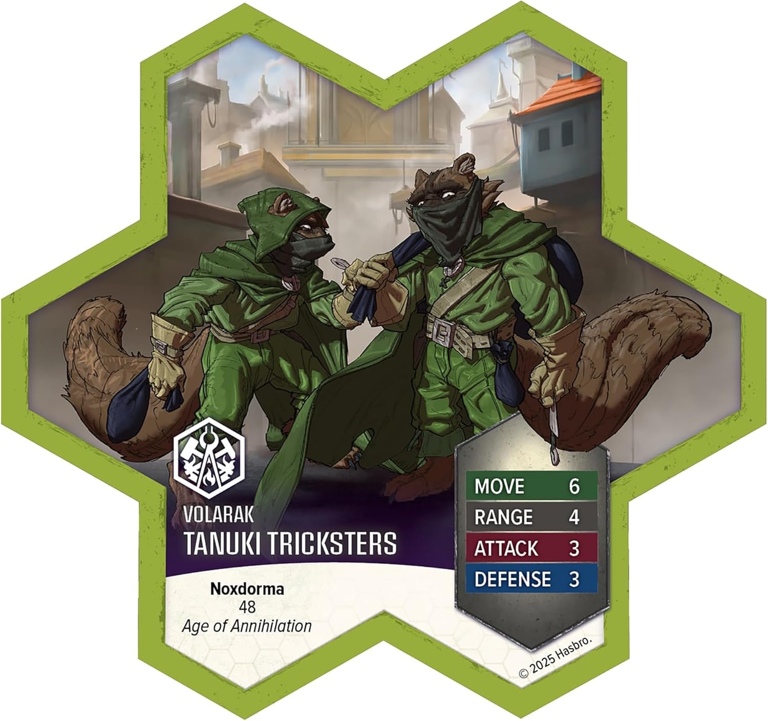 image:imageRenegade Game Studios Heroscape Molten Crustaceans amp Tanuki Tricksters Army Expansion 5 Miniatures amp 2 Cards