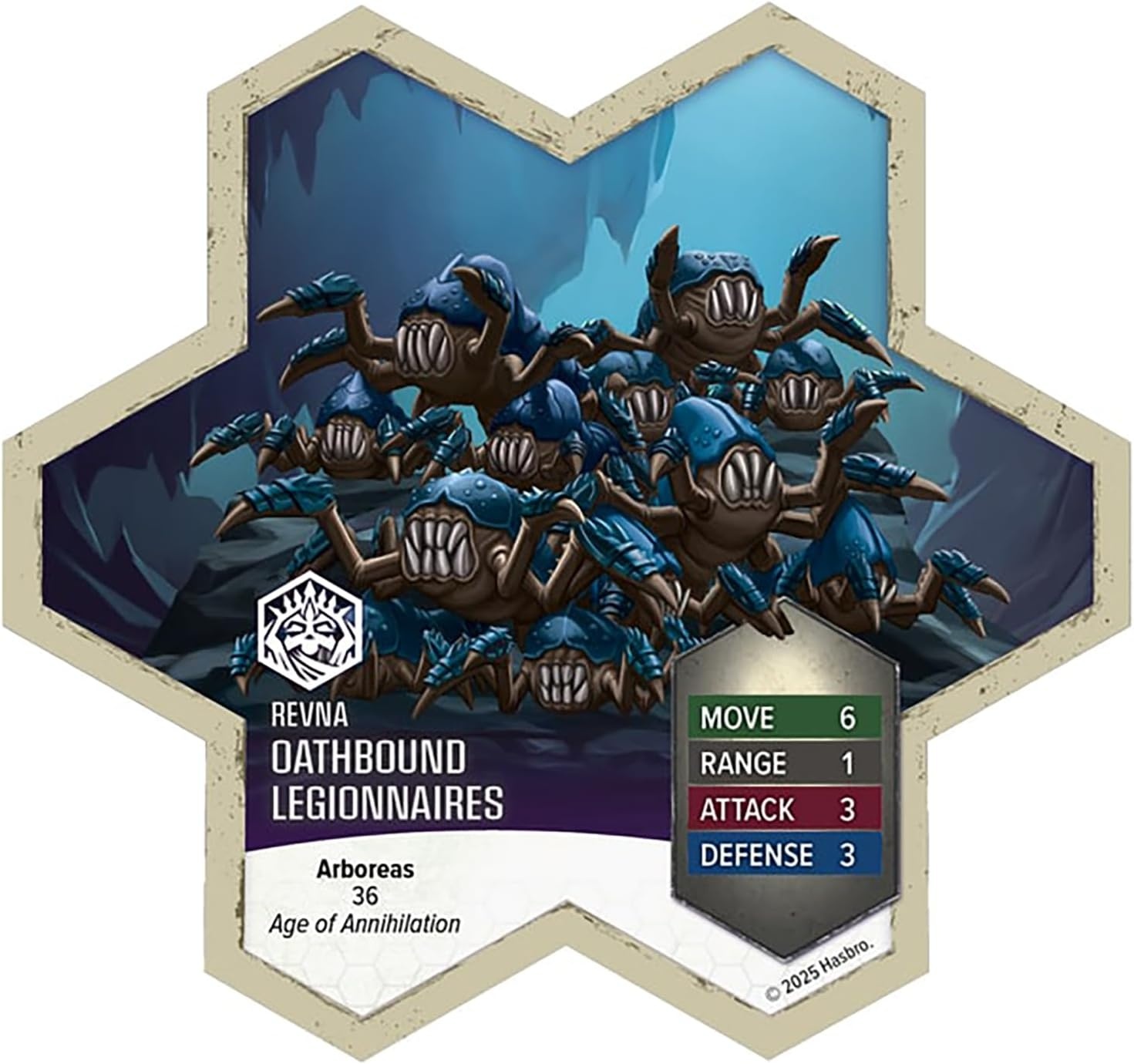 image:imageRenegade Game Studios Heroscape Rising Tide Army Expansion Oathbound Phalanx amp Legionnaires Miniatures