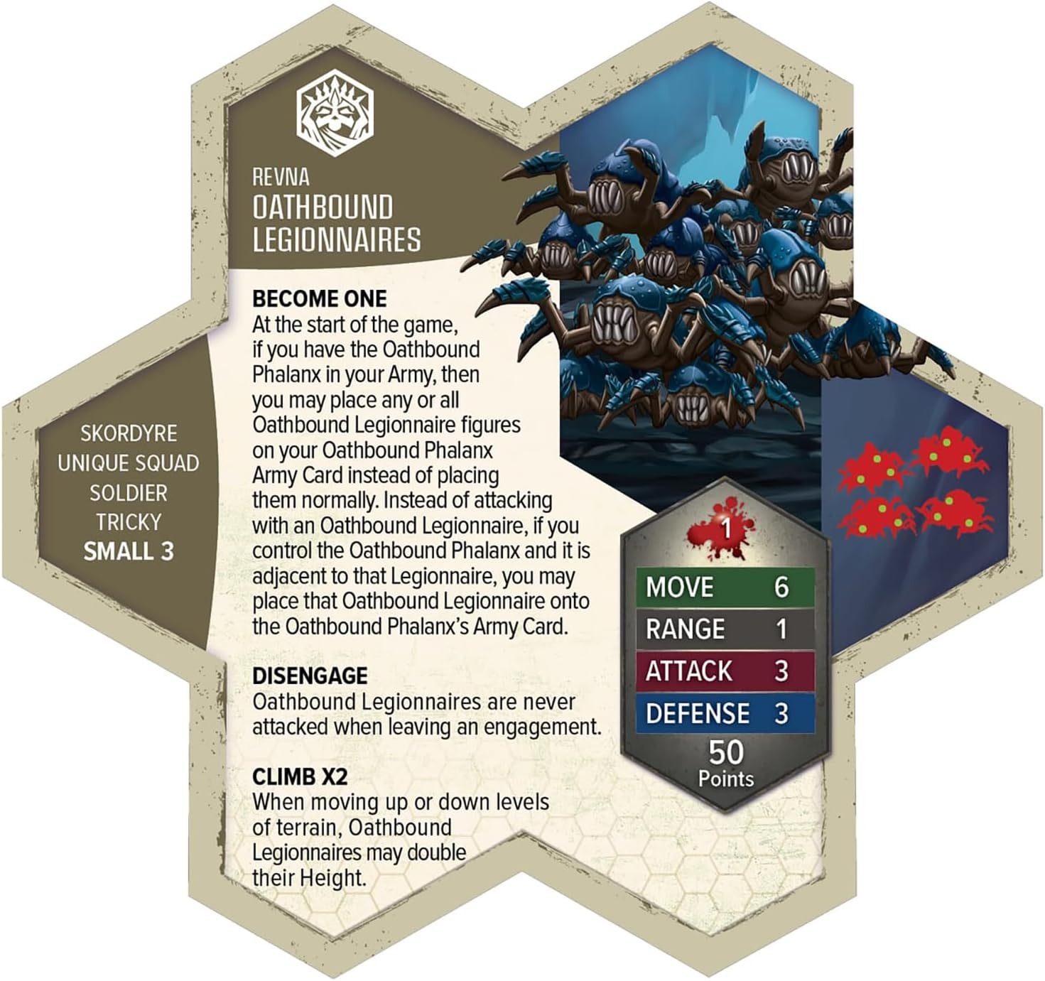 image:imageRenegade Game Studios Heroscape Rising Tide Army Expansion Oathbound Phalanx amp Legionnaires Miniatures