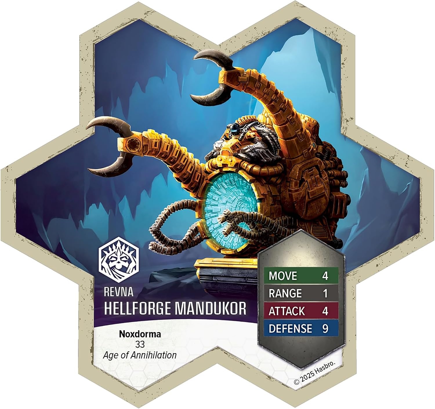 image:imageRenegade Game Studios Heroscape Rising Tide Hellforge Mandukor Army Expansion Fully Assembled Unpainted Miniature
