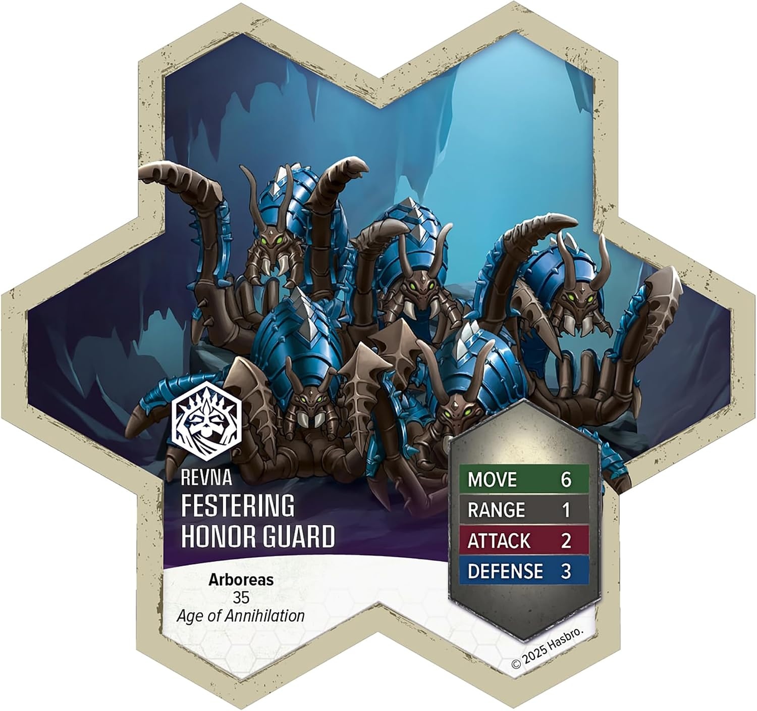 image:imageRenegade Game Studios Heroscape Rising Tide Queen Maladrix Miniature Army Expansion Strategy Game Set