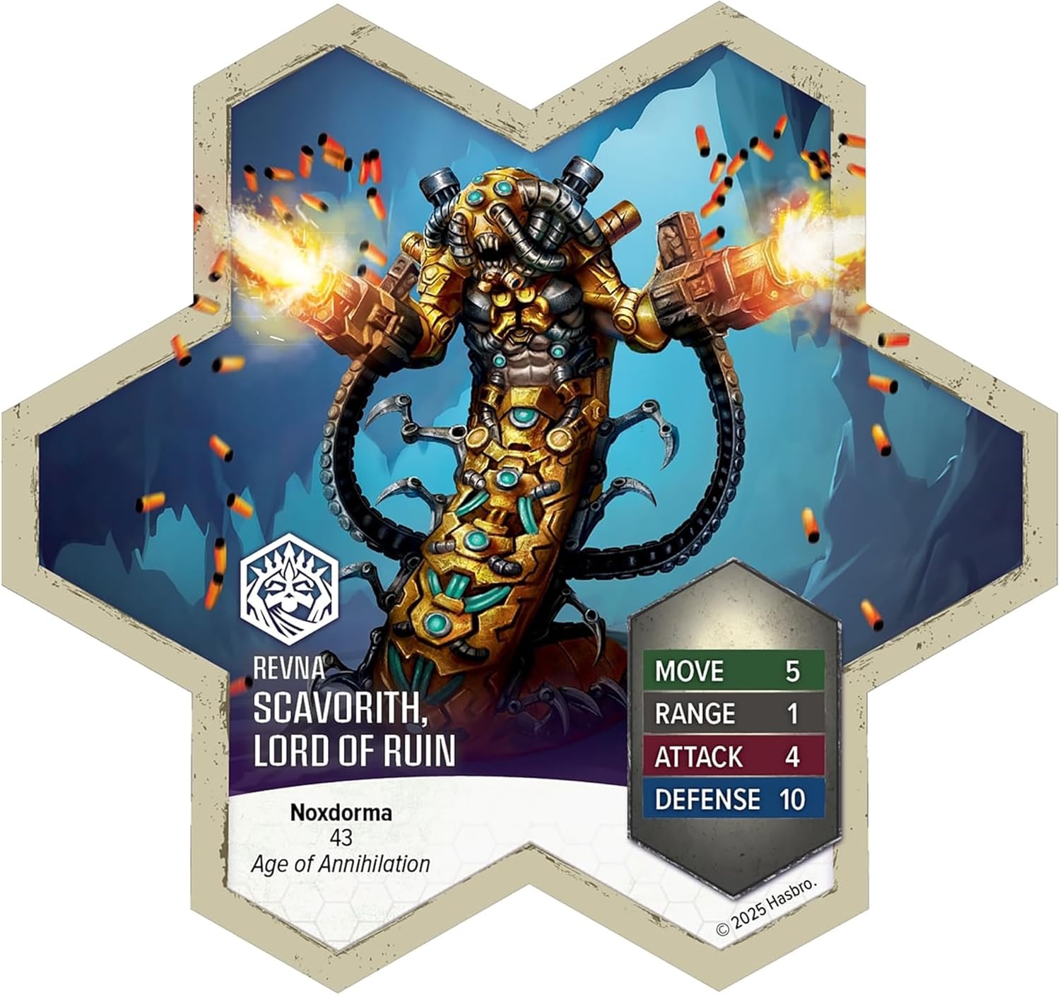 image:imageRenegade Game Studios Heroscape Scavorith Lord of Ruin Army Expansion Miniature with Army Card