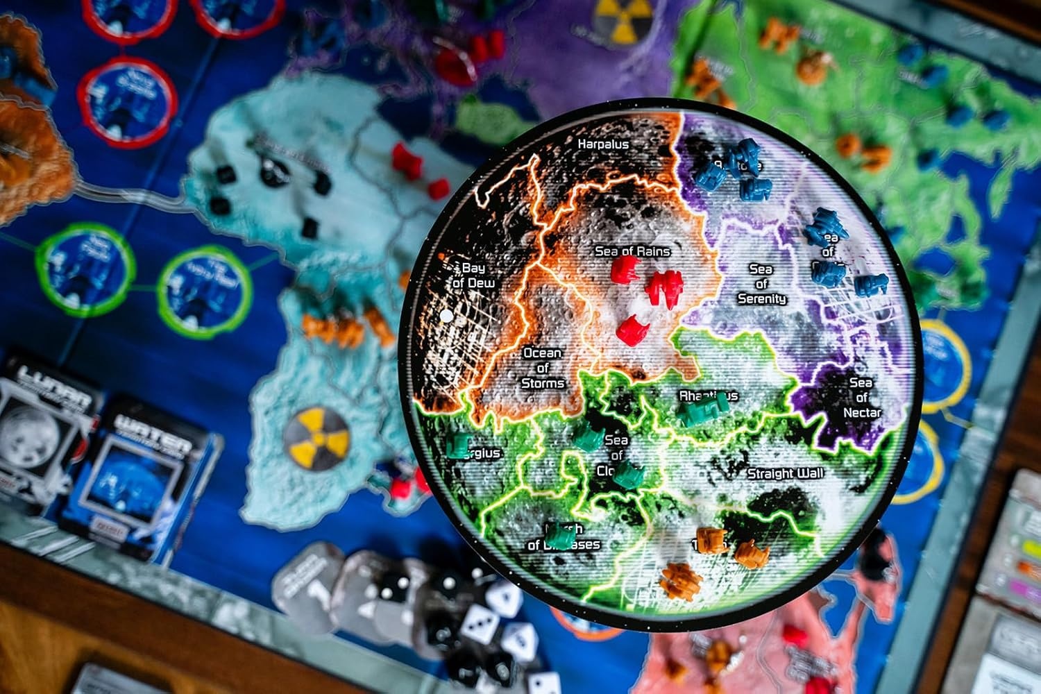 image:imageRenegade Game Studios Risk 2210 AD Board Game Strategy Mechs Commanders Moon amp Underwater Ages 10 25 Players