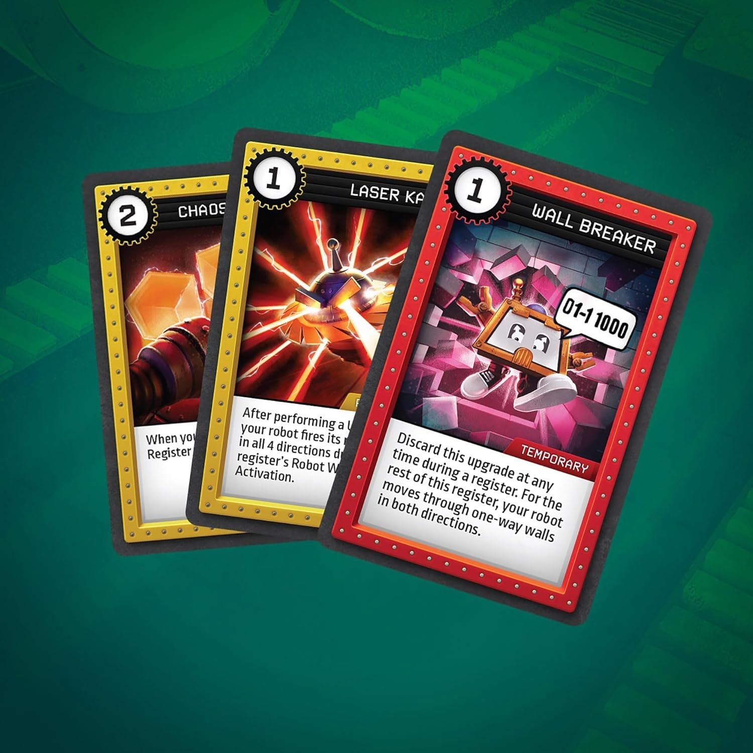 image:imageRenegade Game Studios Robo Rally Board Game Expansion Contamination with Trap Doors amp Chop Shops 26 Players