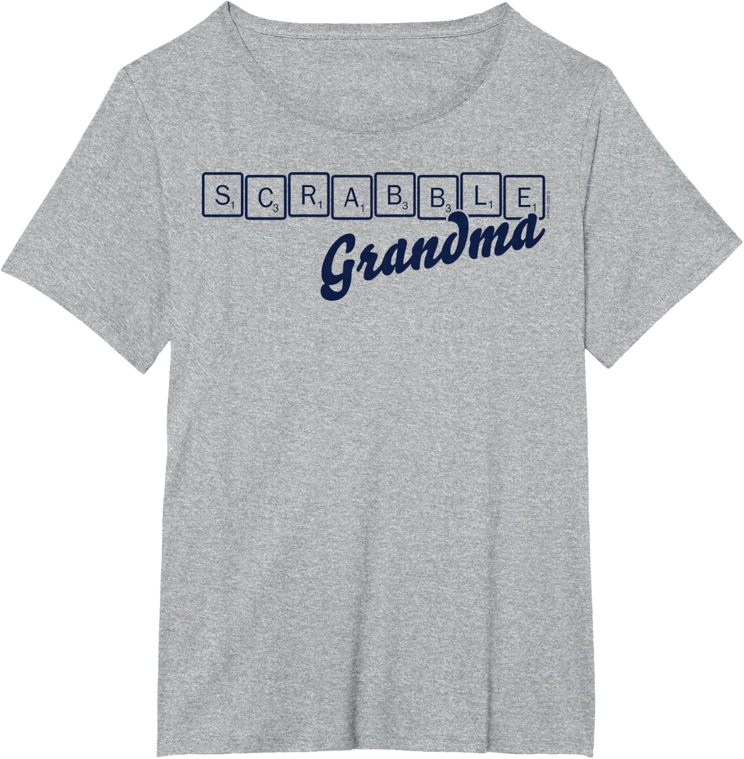image:imageScrabble Grandma Tiles TShirtHeather Grey