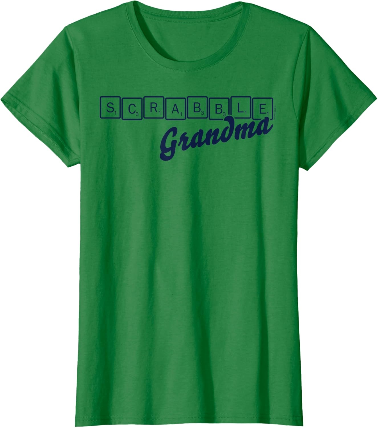 image:imageScrabble Grandma Tiles TShirtKelly Green