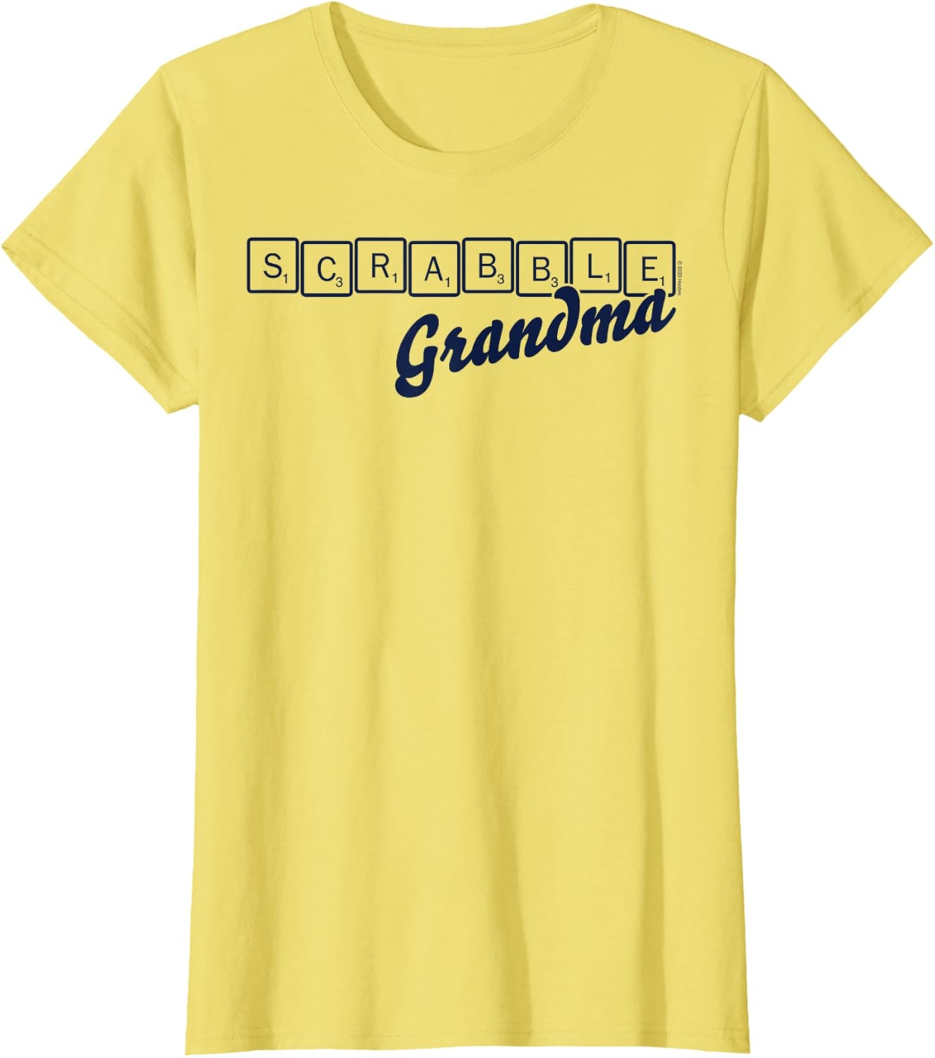 image:imageScrabble Grandma Tiles TShirtLemon Yellow
