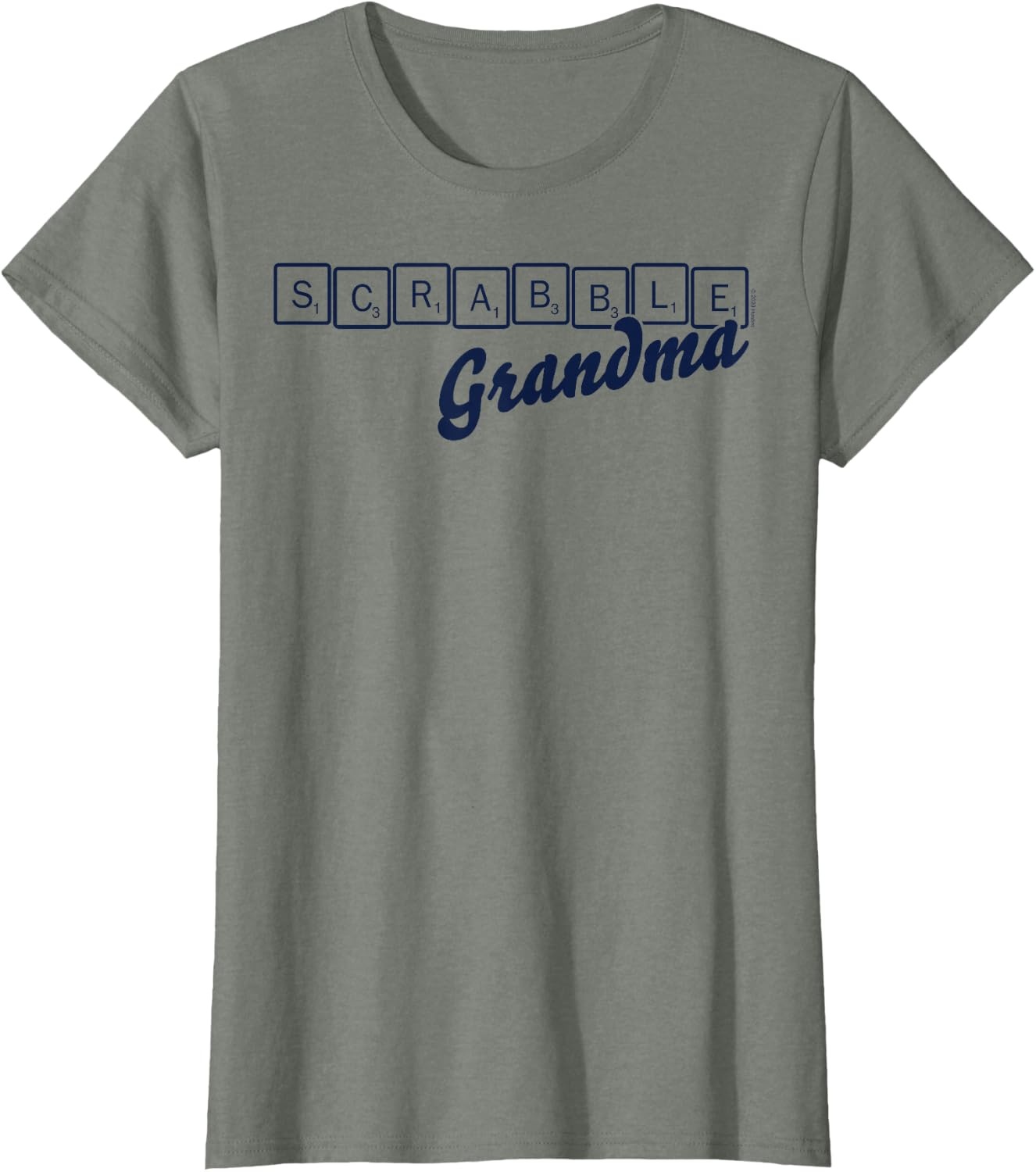image:imageScrabble Grandma Tiles TShirtOlive Heather