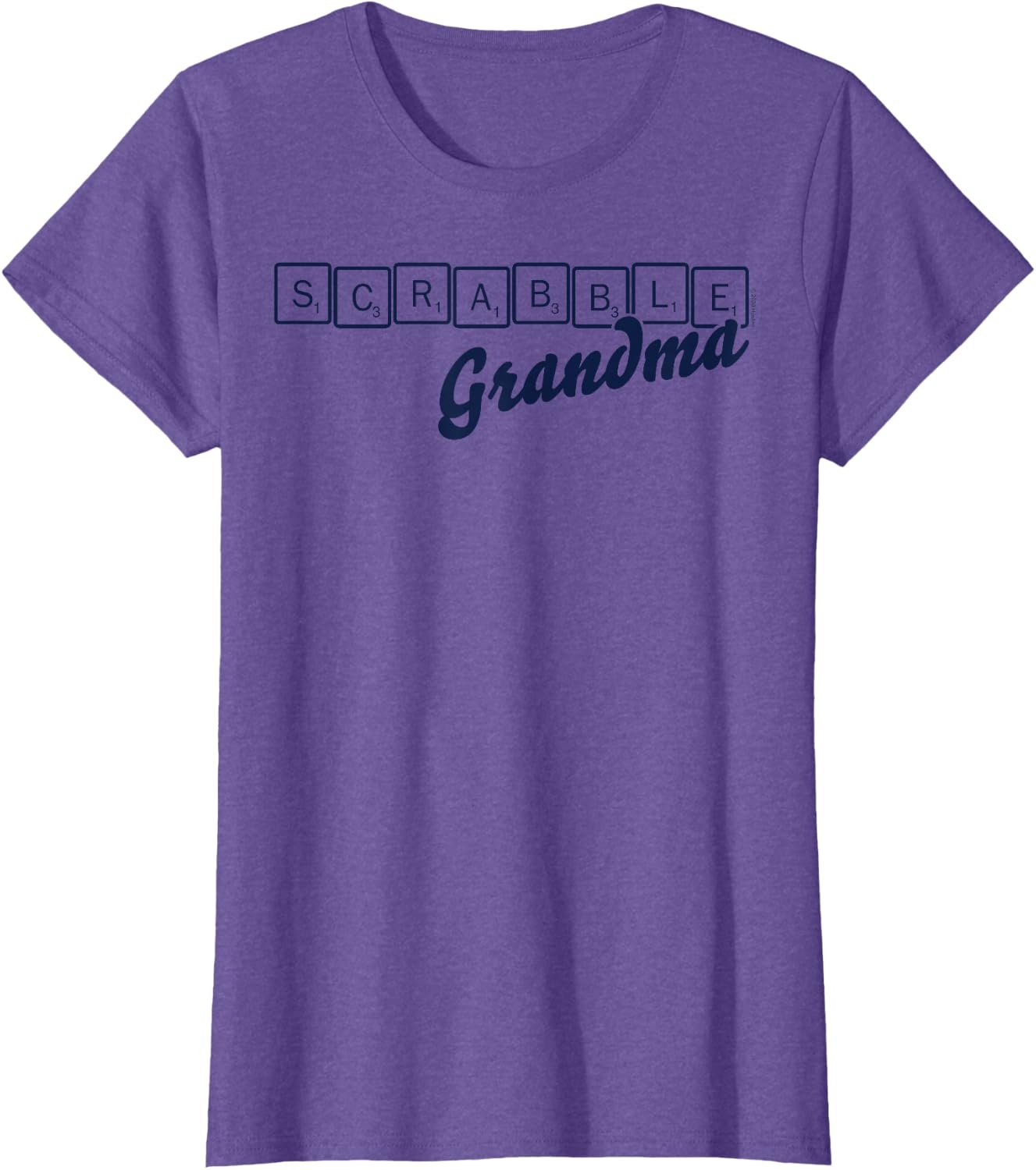 image:imageScrabble Grandma Tiles TShirtPurple Heather
