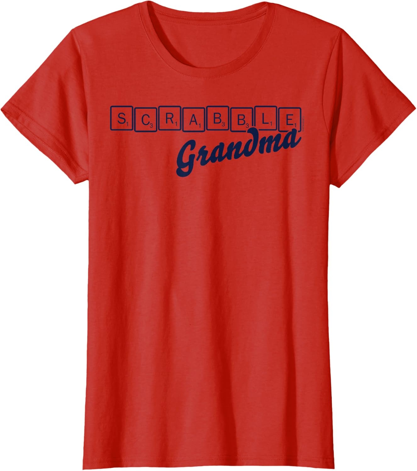 image:imageScrabble Grandma Tiles TShirtRed