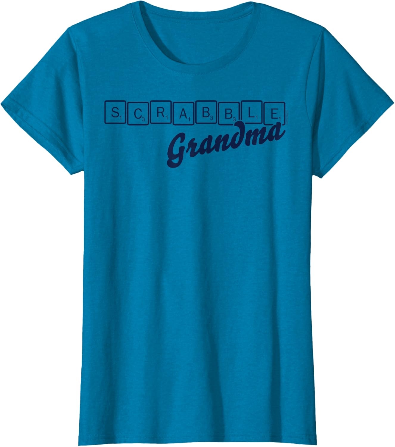 image:imageScrabble Grandma Tiles TShirtSapphire Blue