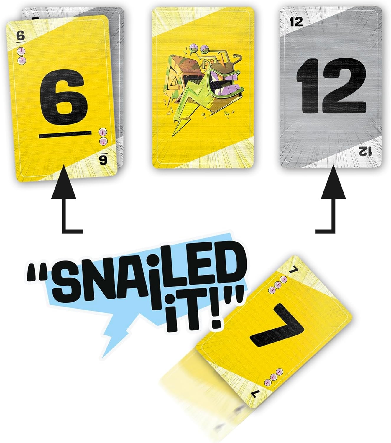 image:imageSnailed it Game Easy to Learn Family Games for Kids Teens and Adults Snail Card Game Ages 8 and Up 3 to 6 Players 20 Mins Kids Gifts