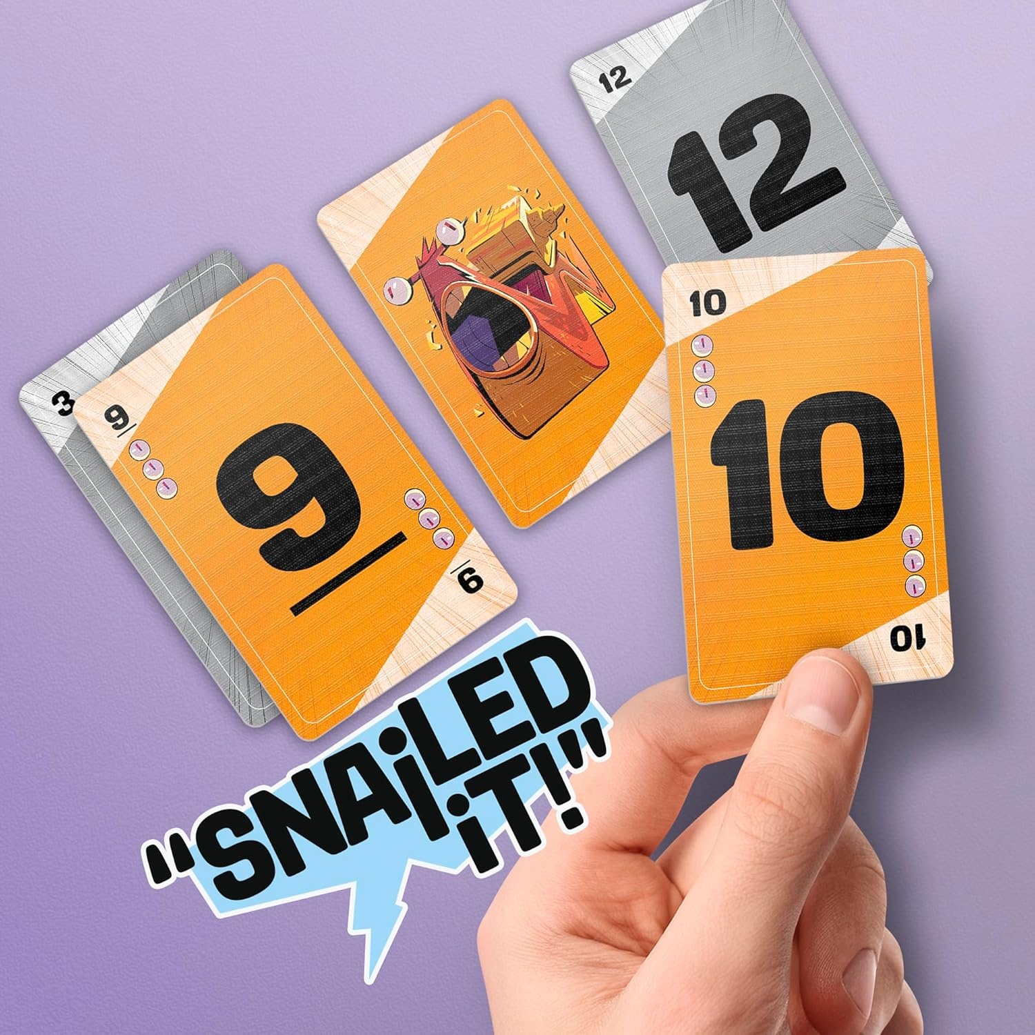 image:imageSnailed it Game Easy to Learn Family Games for Kids Teens and Adults Snail Card Game Ages 8 and Up 3 to 6 Players 20 Mins Kids Gifts