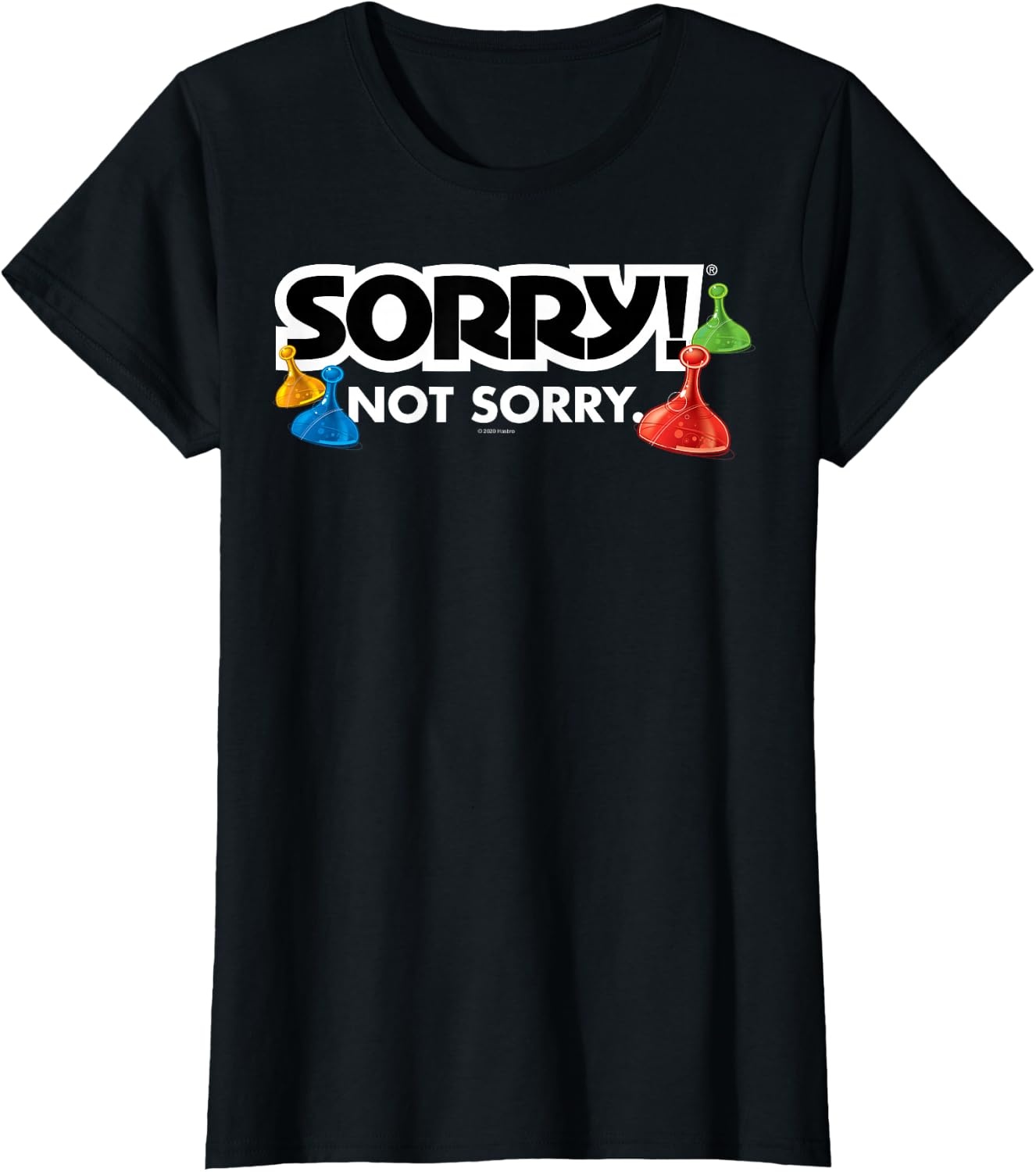 image:imageSorry Not Sorry Logo TShirtBlack