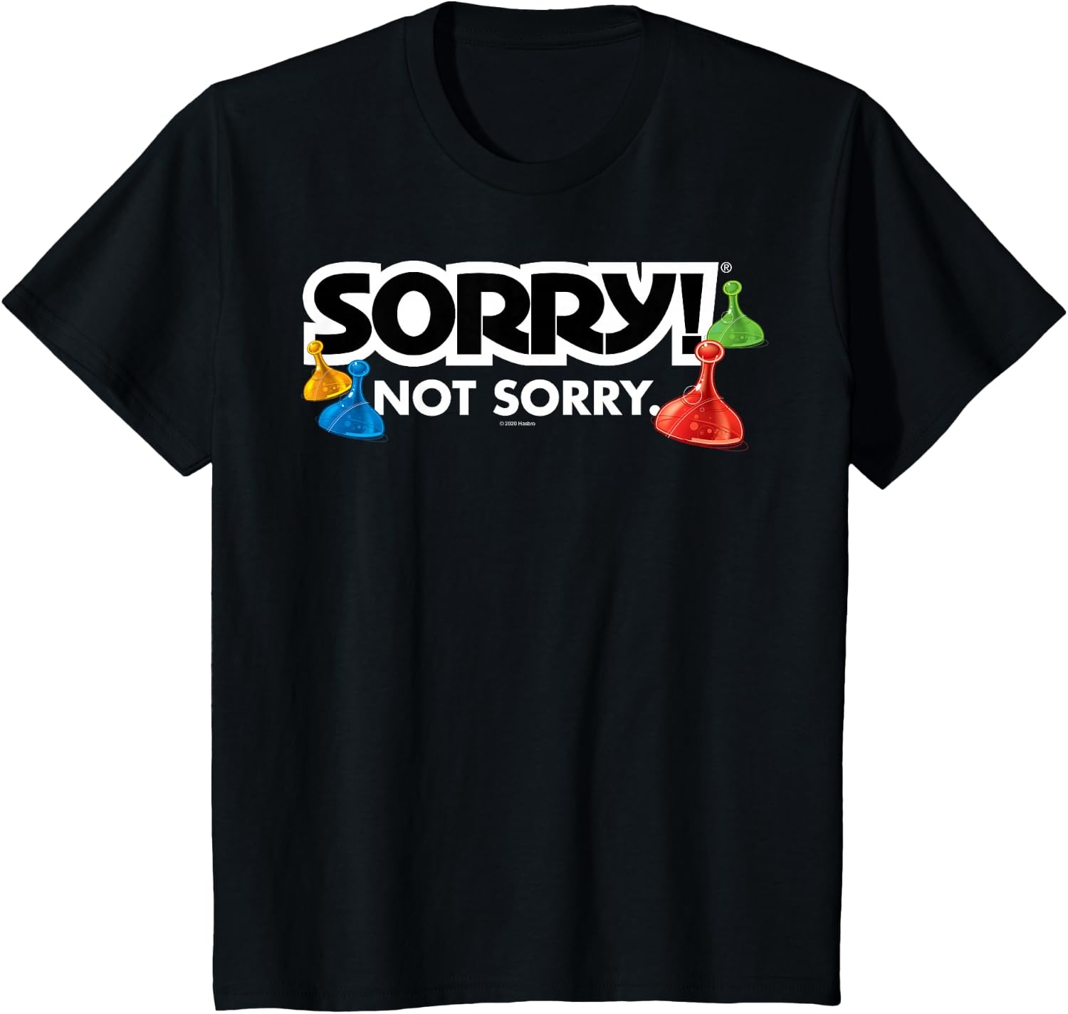 image:imageSorry Not Sorry Logo TShirtBlack