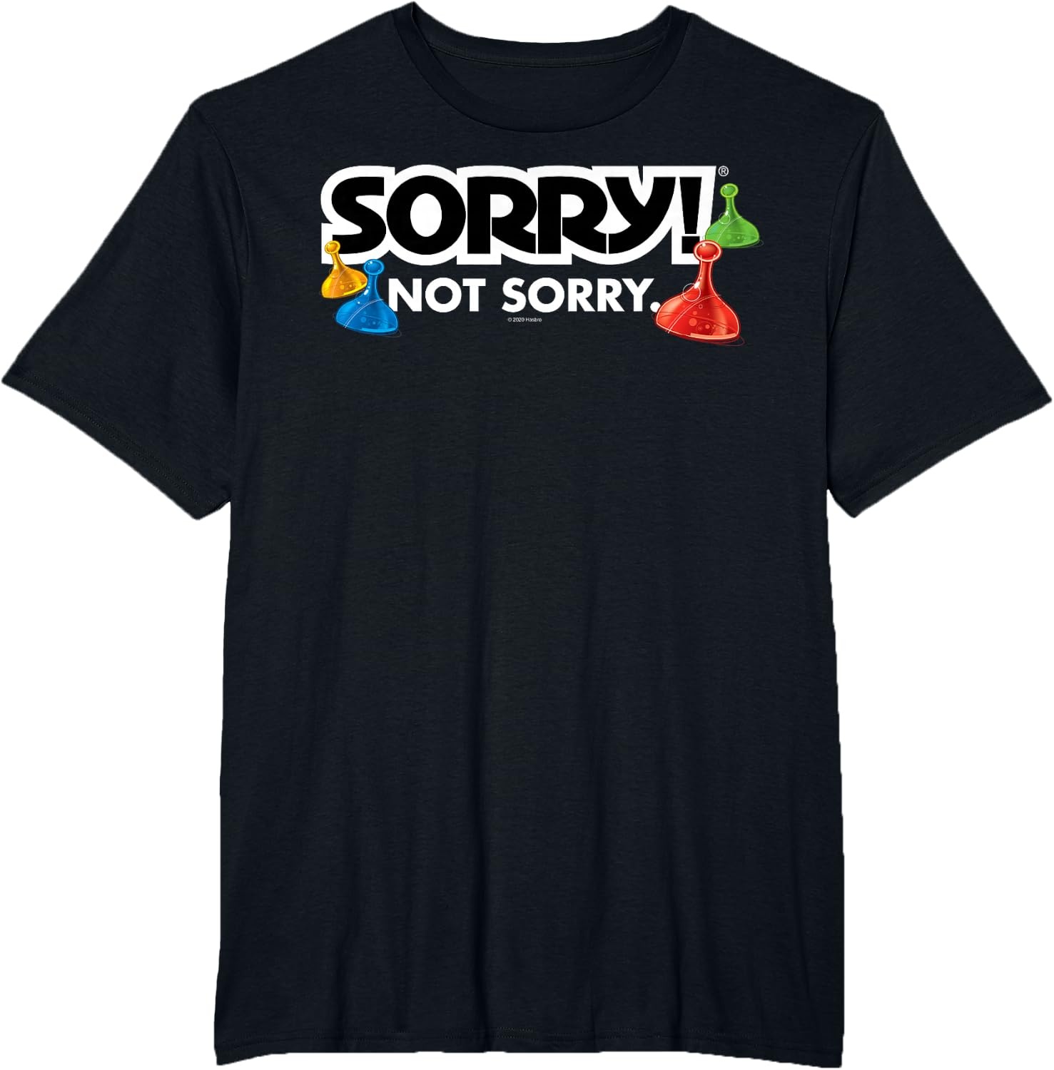 image:imageSorry Not Sorry Logo TShirtBlack