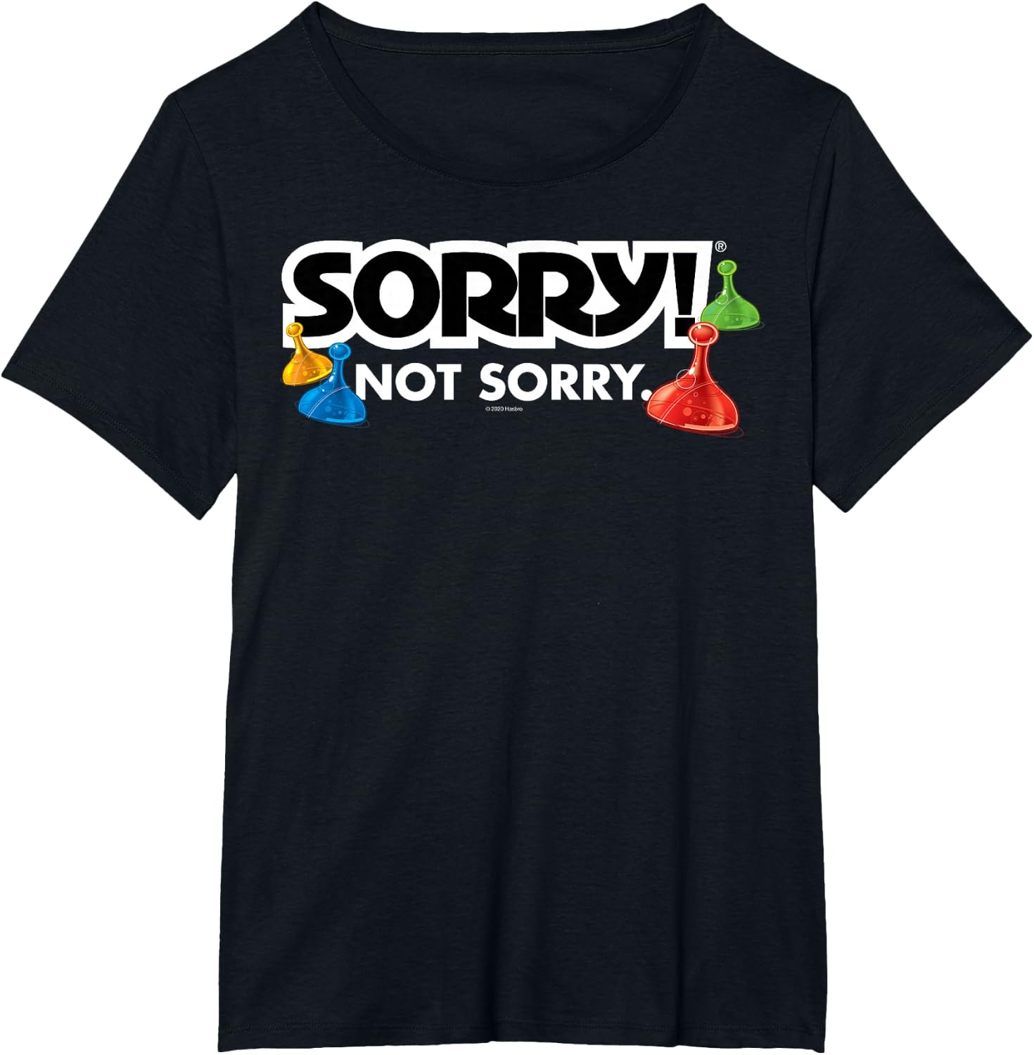 image:imageSorry Not Sorry Logo TShirtBlack