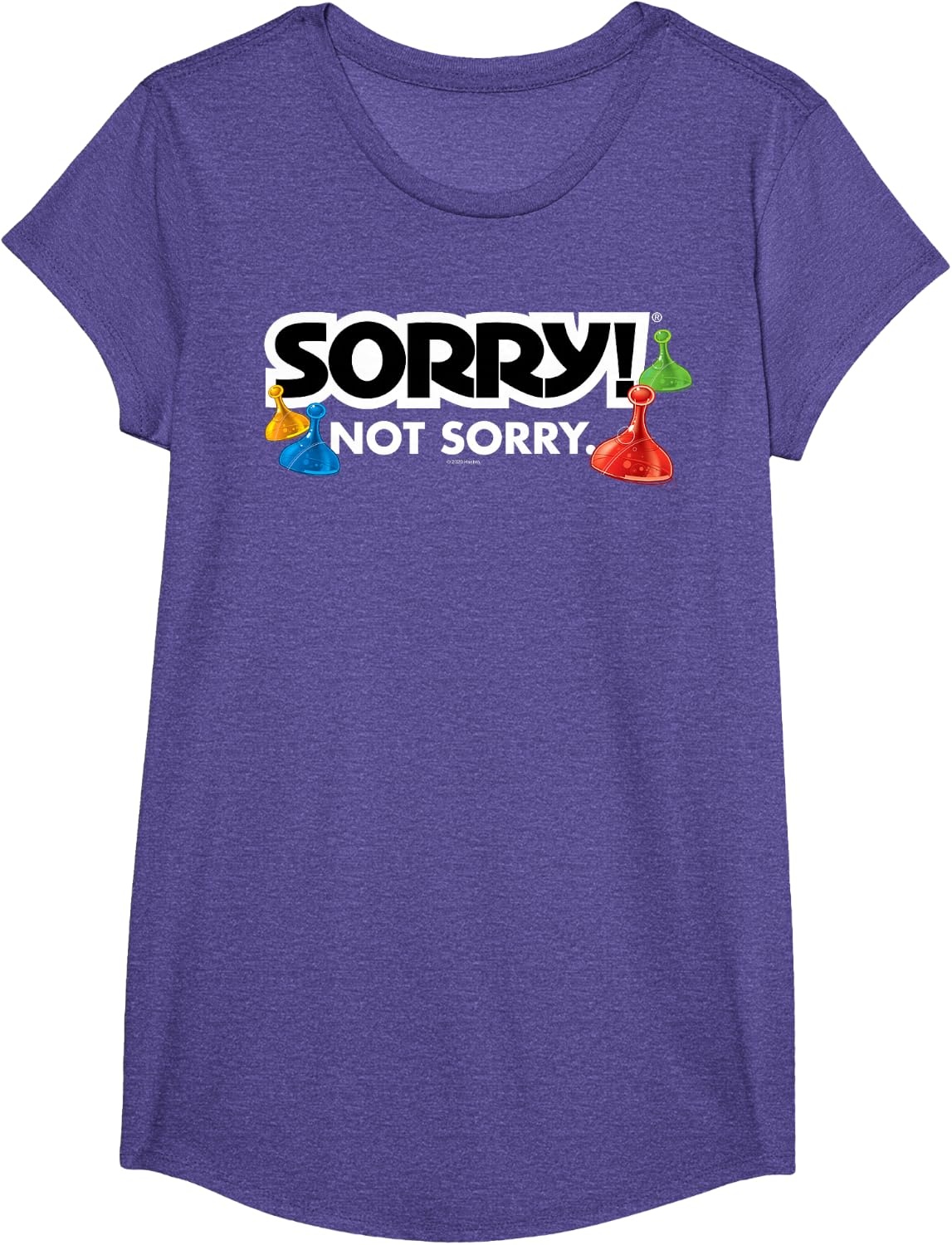 image:imageSorry Not Sorry Logo TShirtPurple Heather
