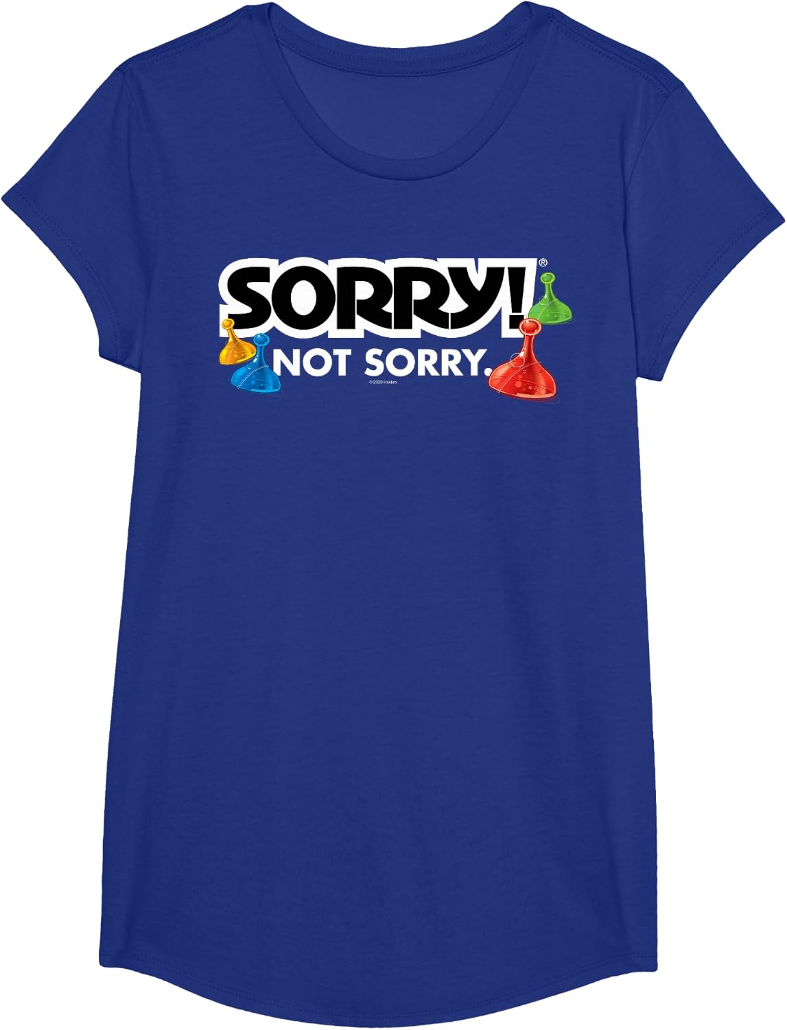 image:imageSorry Not Sorry Logo TShirtRoyal Blue