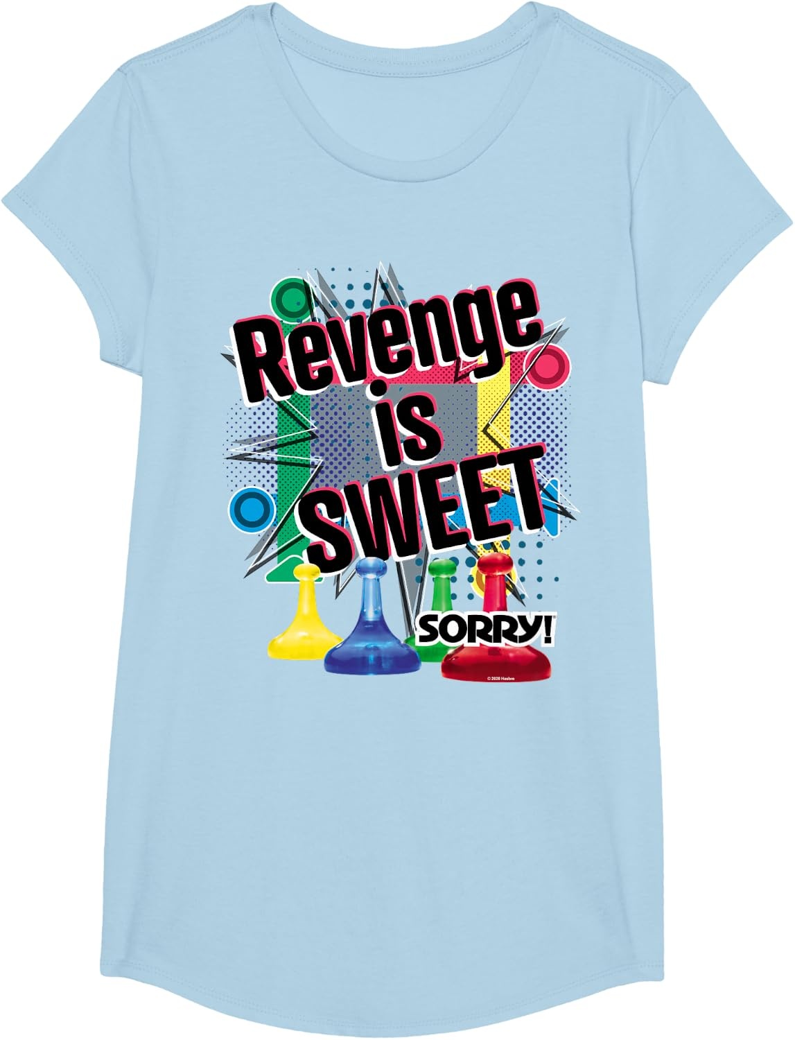 image:imageSorry Revenge Is Sweet TShirtBaby Blue