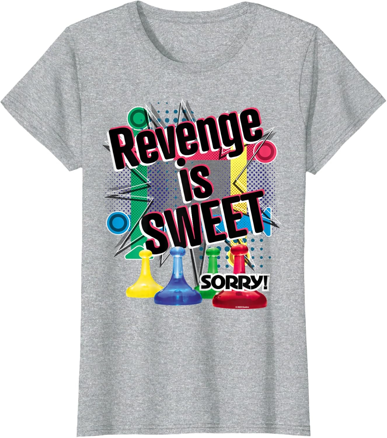 image:imageSorry Revenge Is Sweet TShirtHeather Grey