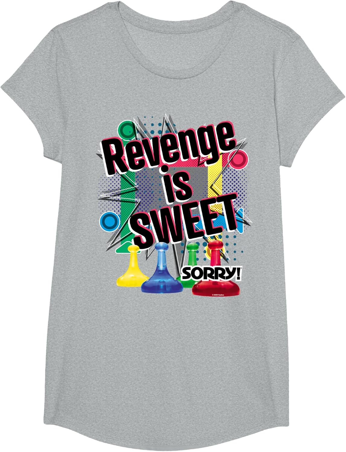 image:imageSorry Revenge Is Sweet TShirtHeather Grey