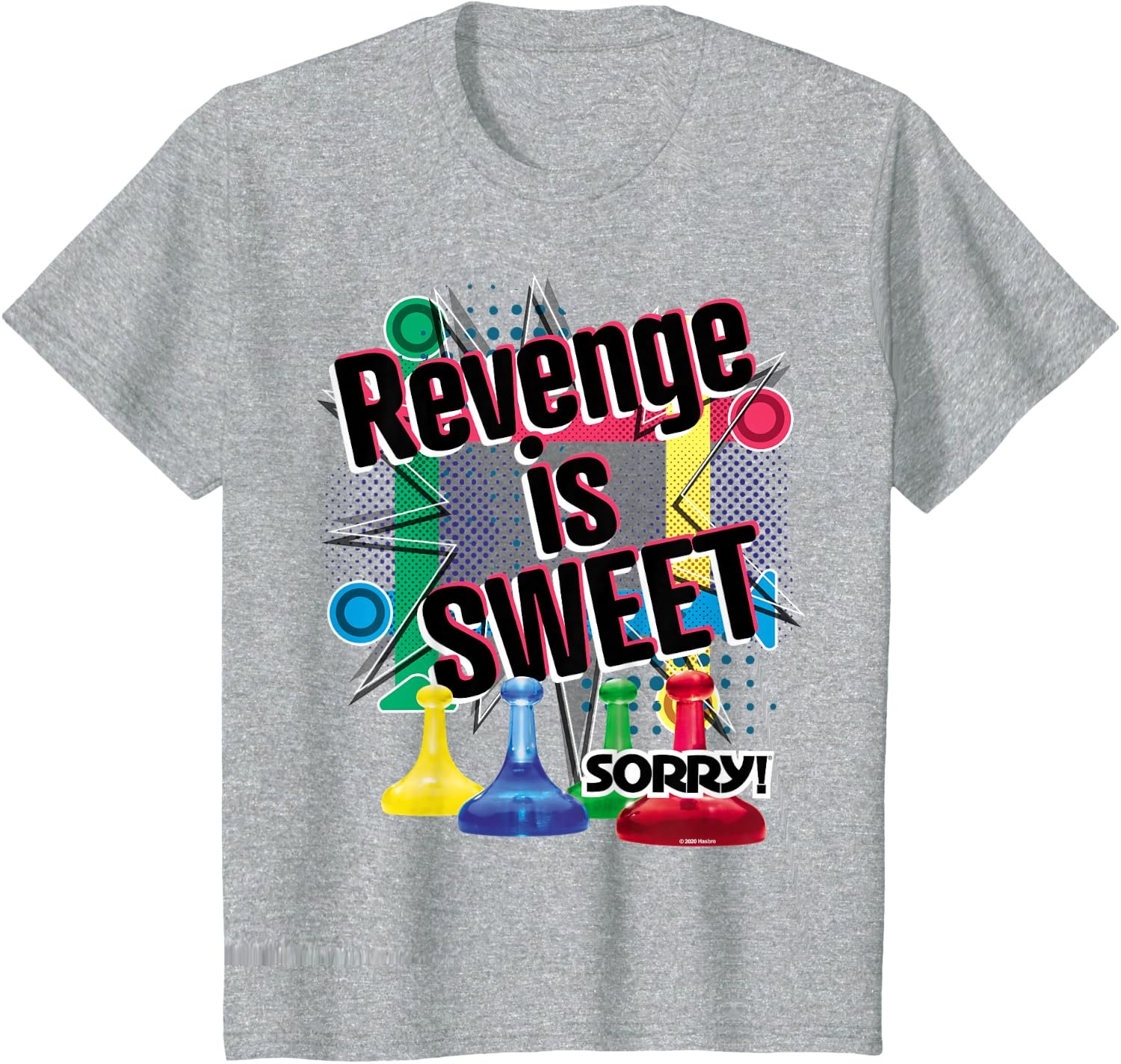 image:imageSorry Revenge Is Sweet TShirtHeather Grey