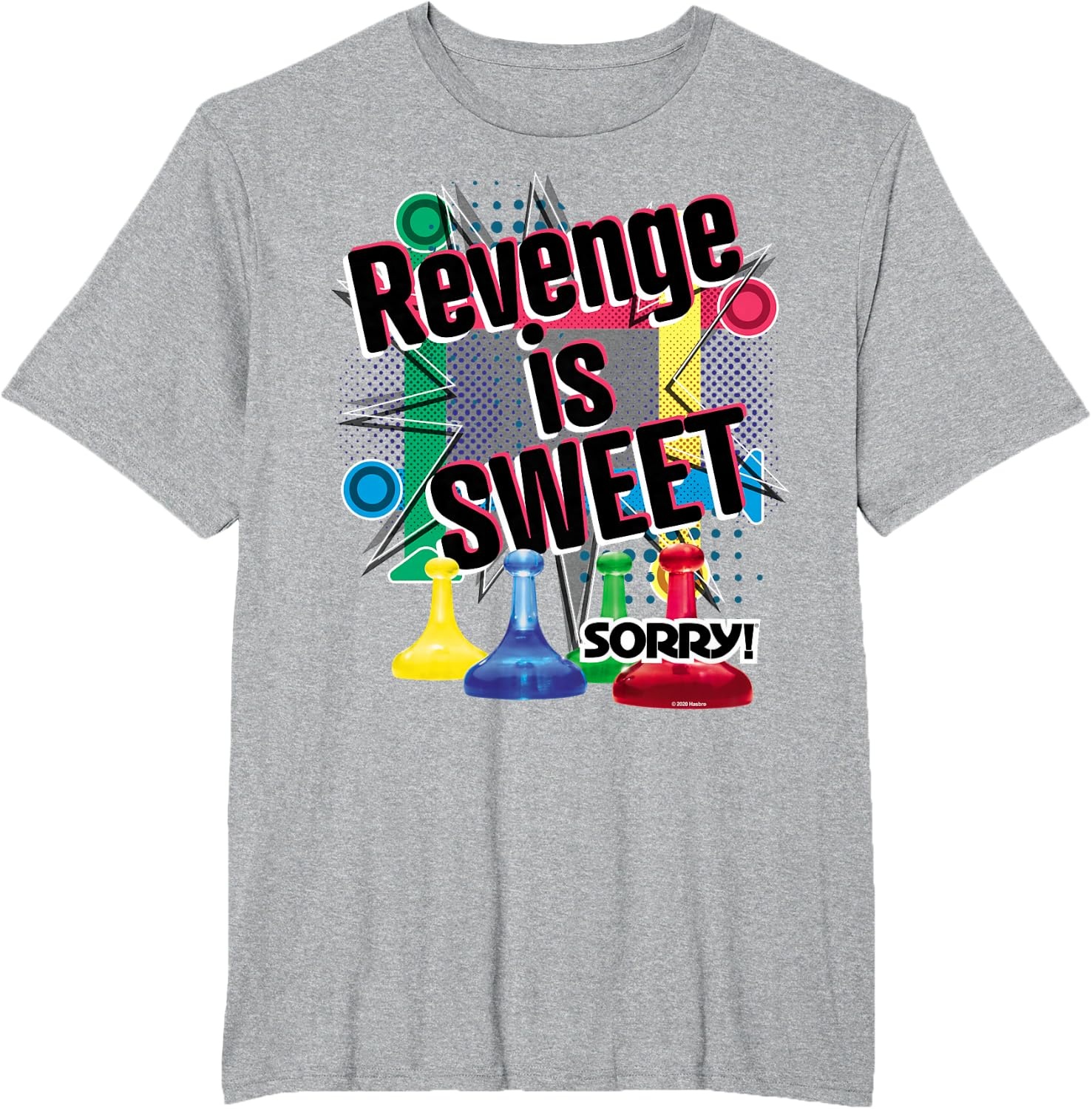 image:imageSorry Revenge Is Sweet TShirtHeather Grey