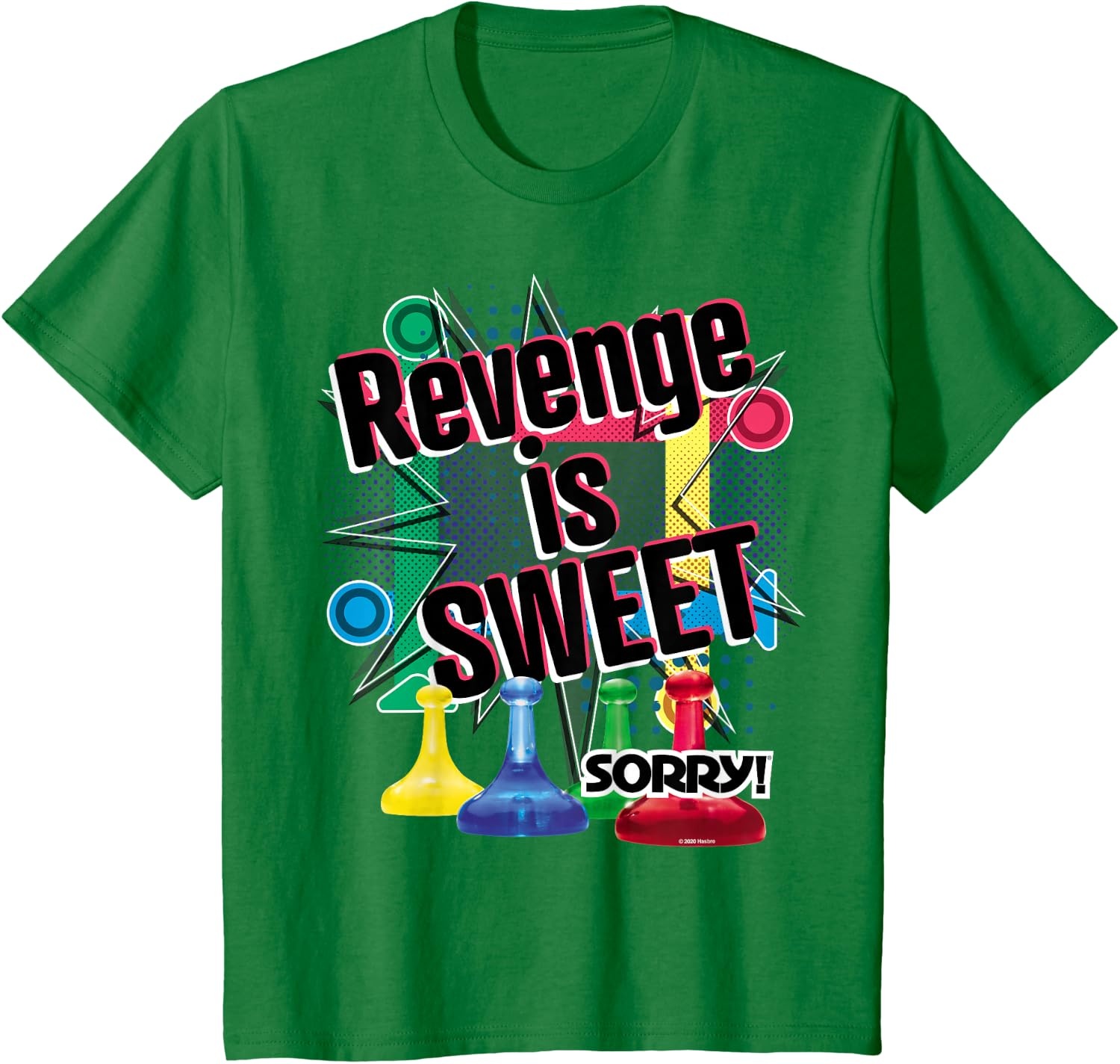 image:imageSorry Revenge Is Sweet TShirtKelly Green