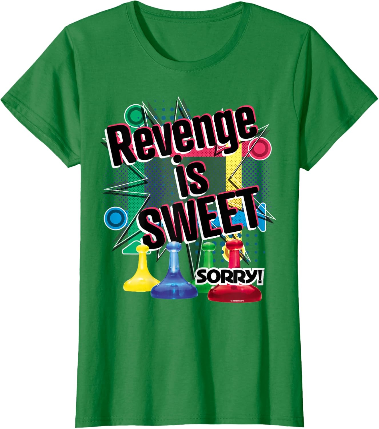 image:imageSorry Revenge Is Sweet TShirtKelly Green