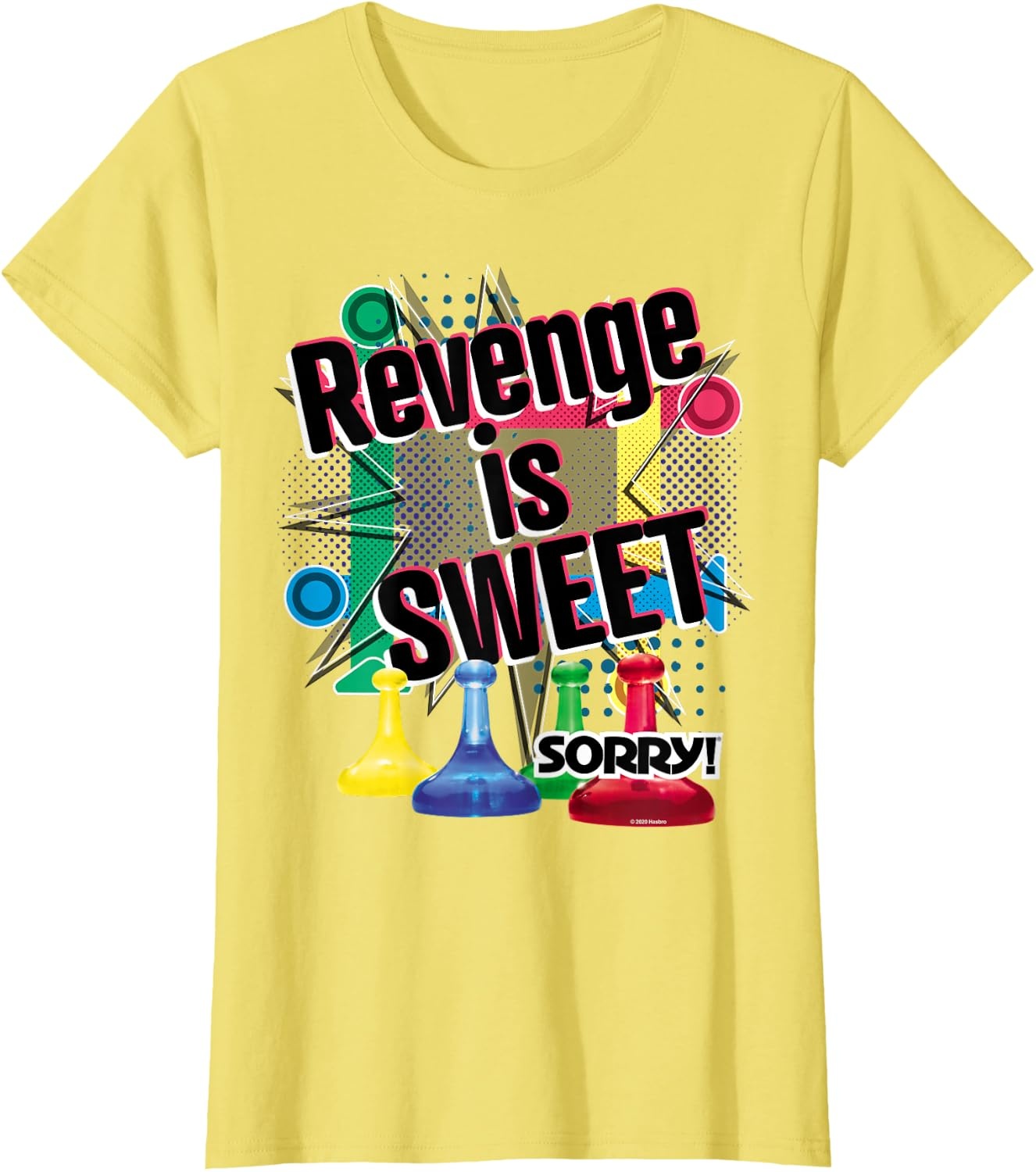 image:imageSorry Revenge Is Sweet TShirtLemon Yellow