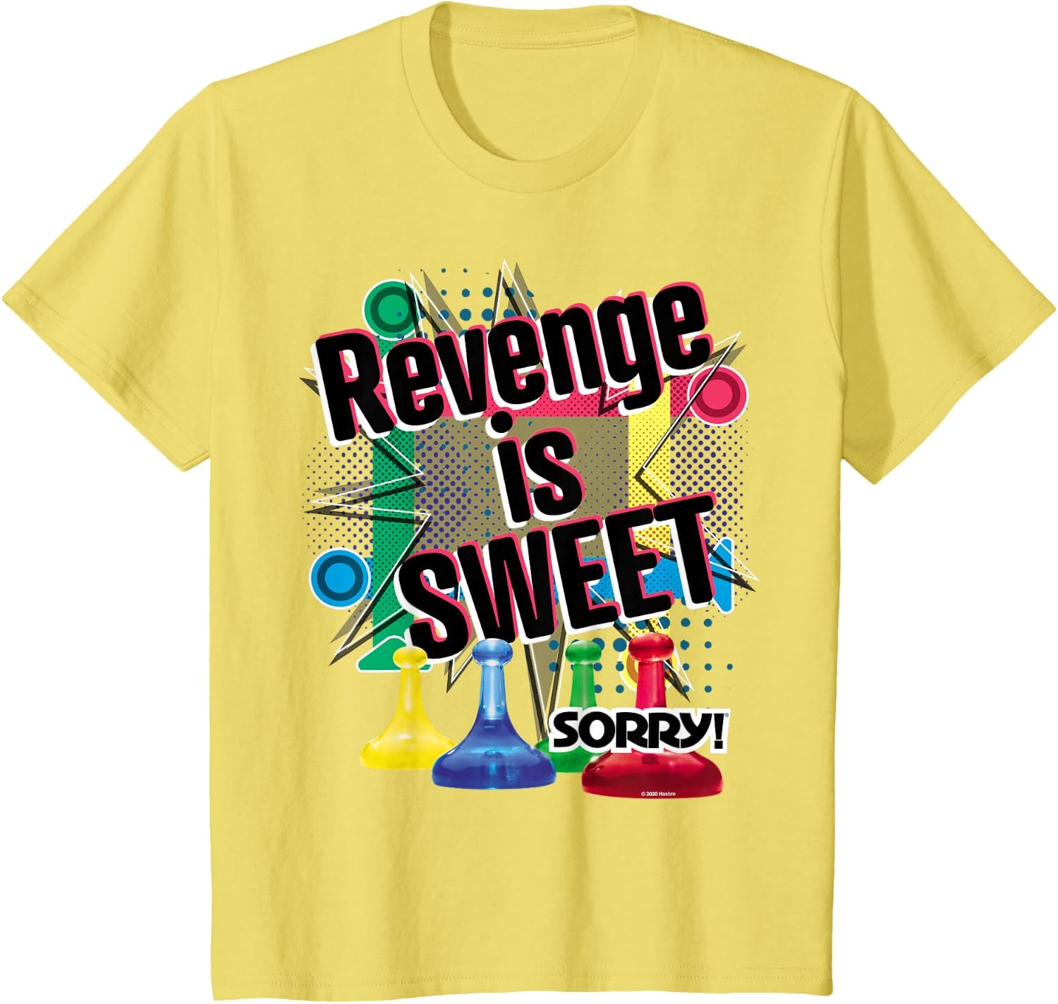 image:imageSorry Revenge Is Sweet TShirtLemon Yellow