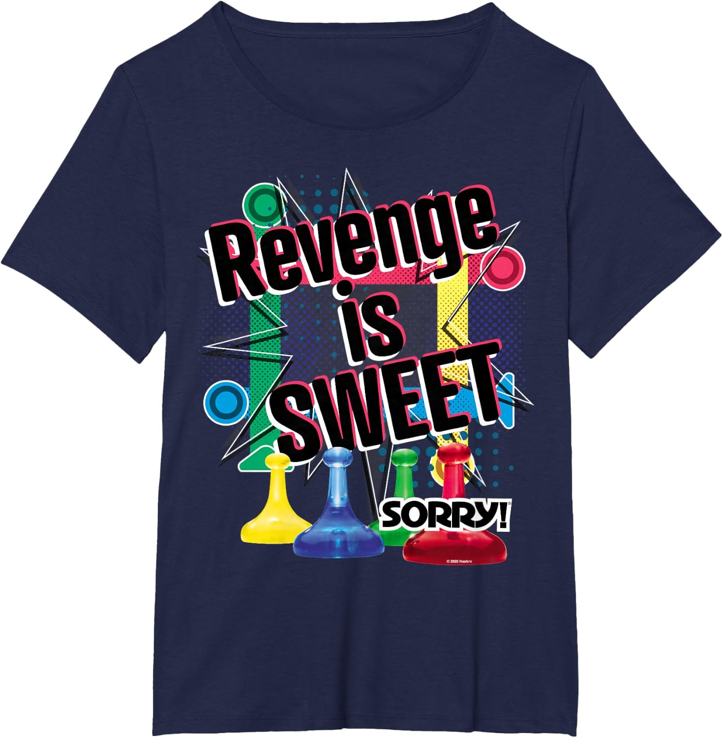 image:imageSorry Revenge Is Sweet TShirtNavy Blue