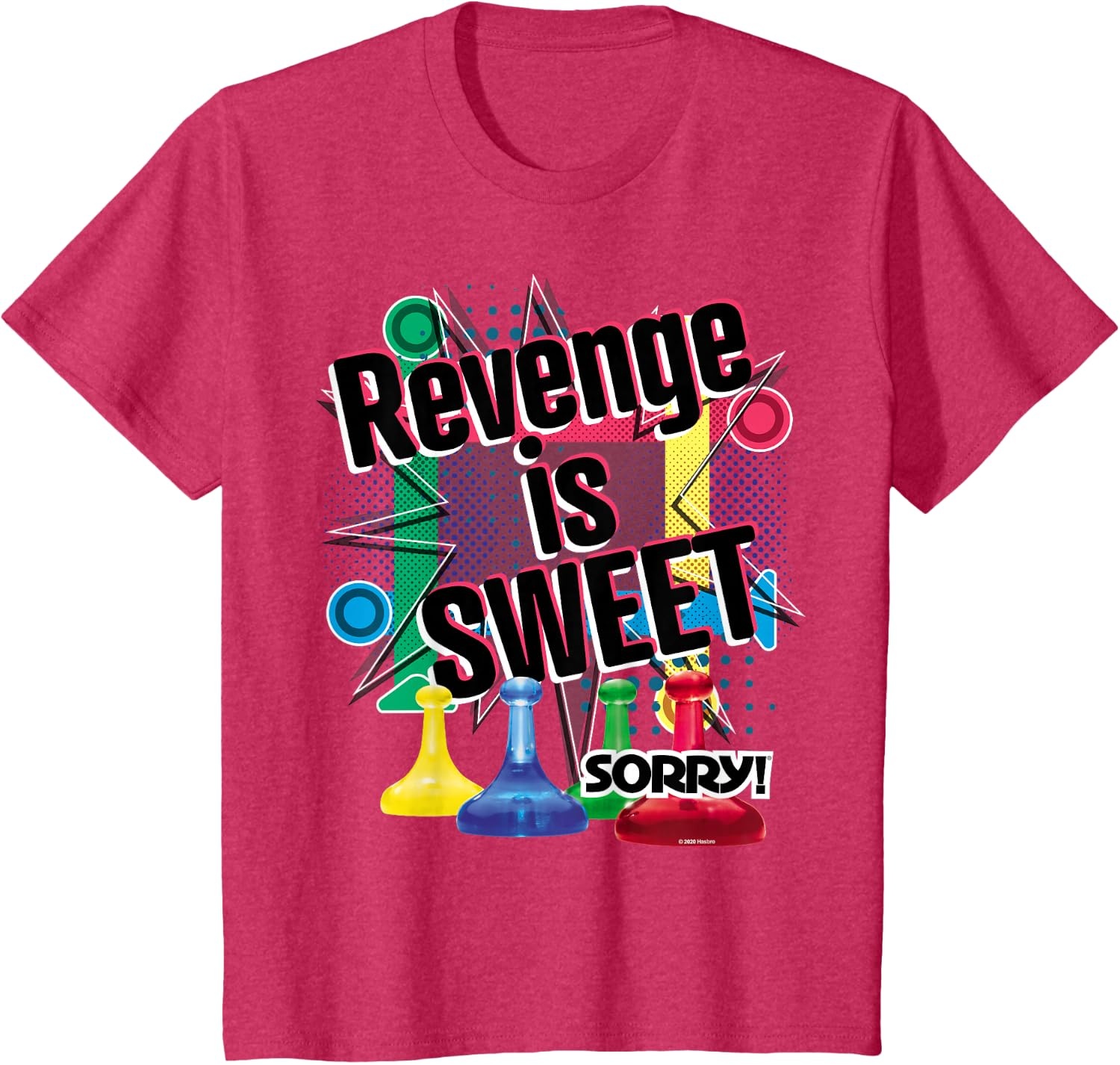 image:imageSorry Revenge Is Sweet TShirtRed Heather