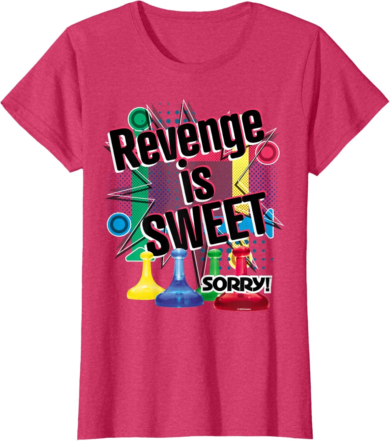 image:imageSorry Revenge Is Sweet TShirtRed Heather