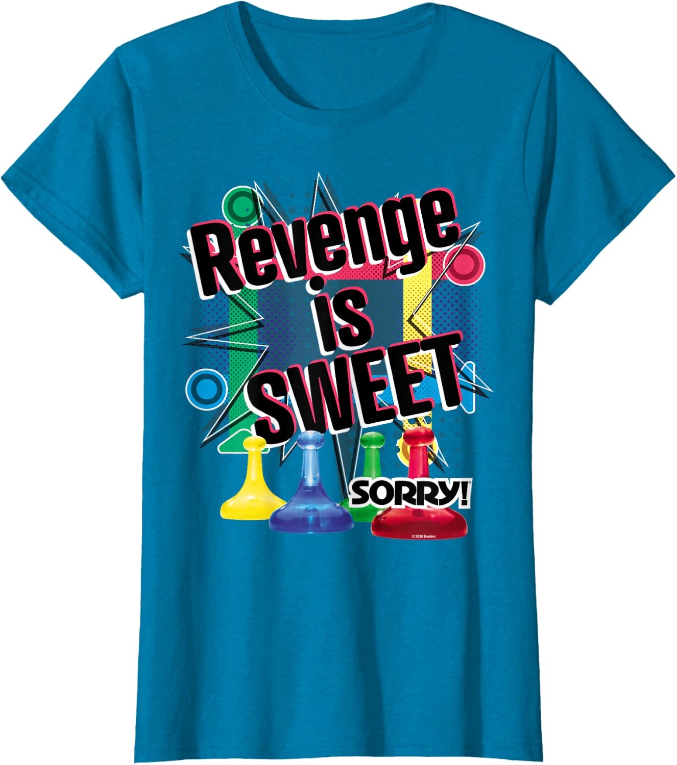image:imageSorry Revenge Is Sweet TShirtSapphire Blue