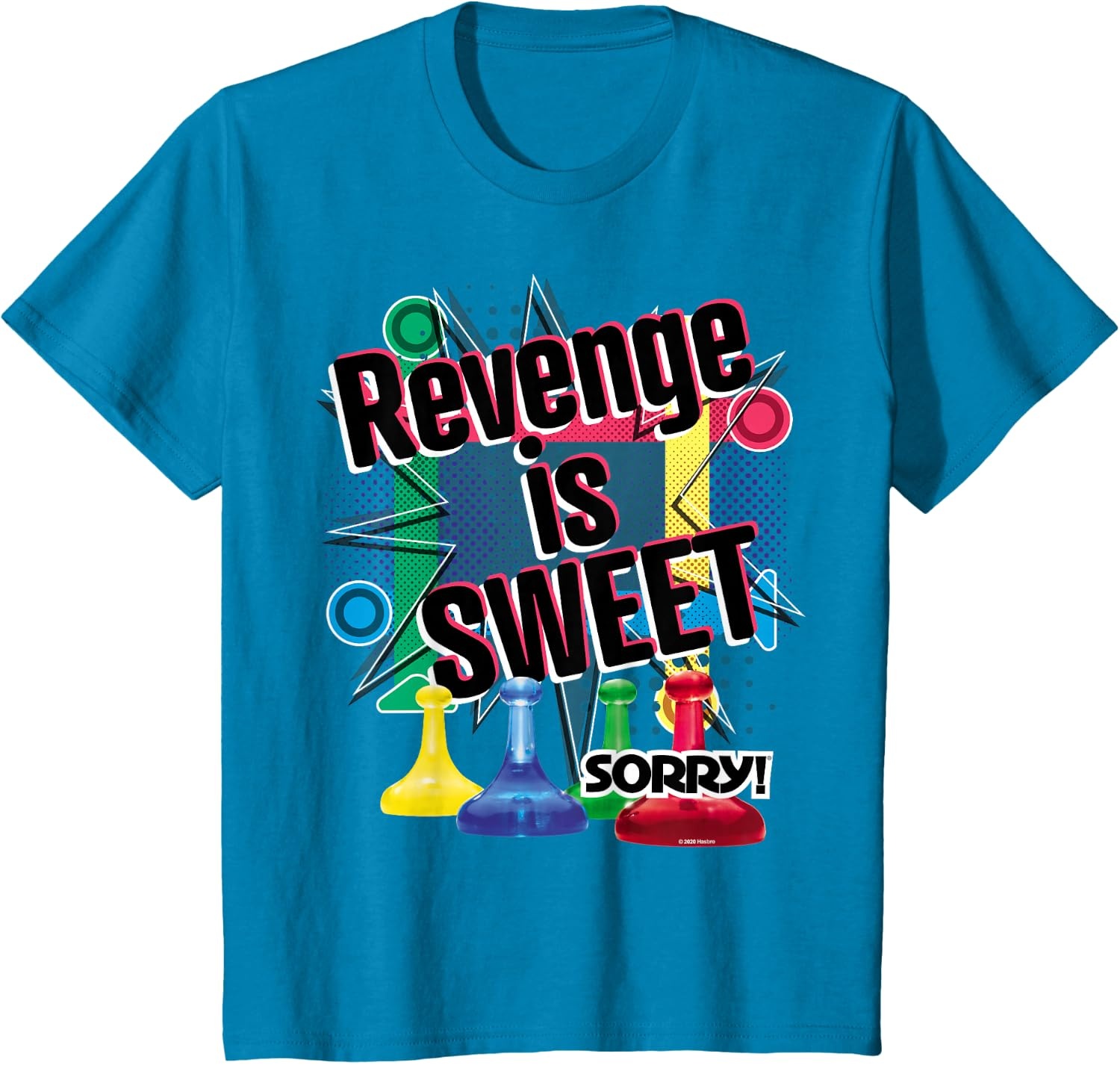 image:imageSorry Revenge Is Sweet TShirtSapphire Blue