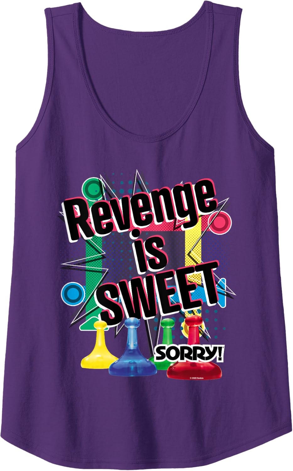 image:imageSorry Revenge Is Sweet Tank TopPurple