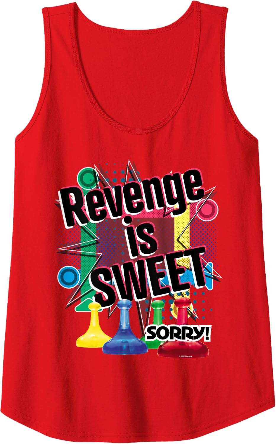 image:imageSorry Revenge Is Sweet Tank TopRed