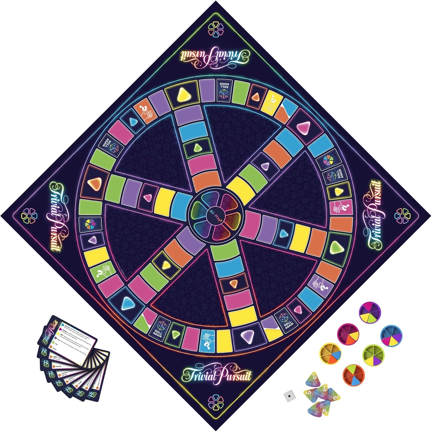 image:imageTrivial Pursuit Board Game 2026 Updated Features CoOp and Team Options Fun Trivia Party Games 1 to 6 or More Players 45 Mins Ages 13