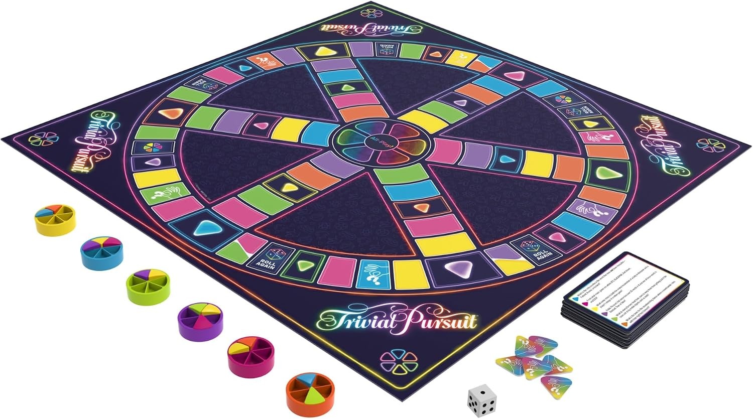 image:imageTrivial Pursuit Board Game 2026 Updated Features CoOp and Team Options Fun Trivia Party Games 1 to 6 or More Players 45 Mins Ages 13