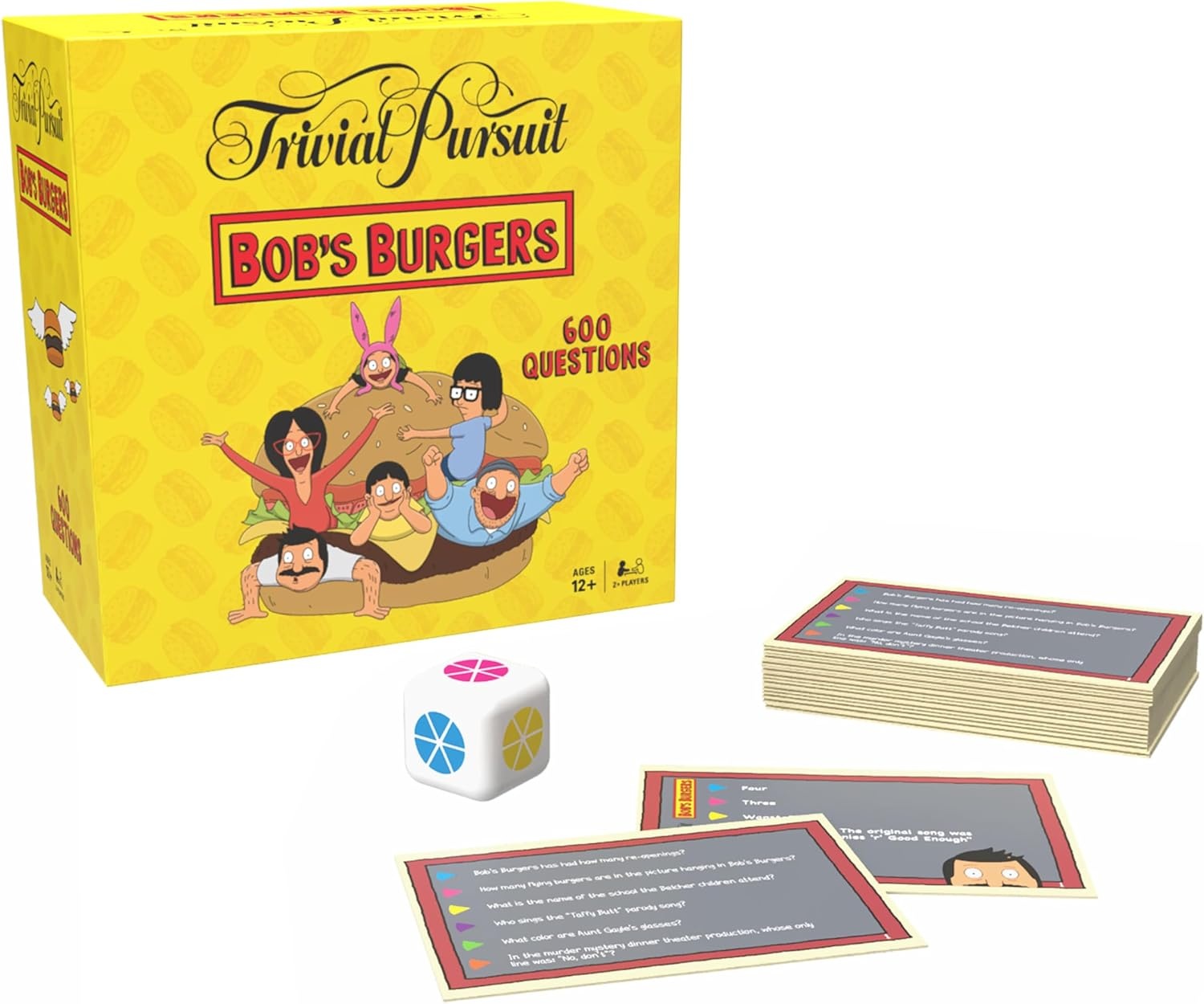 image:imageTrivial Pursuit Bobs Burgers BiteSized Edition Trivia Game Test Your Belcher Knowledge Covering The First 9 Seasons 600 Questions in 6 Categories Officially Licensed Merchandise amp Collectible