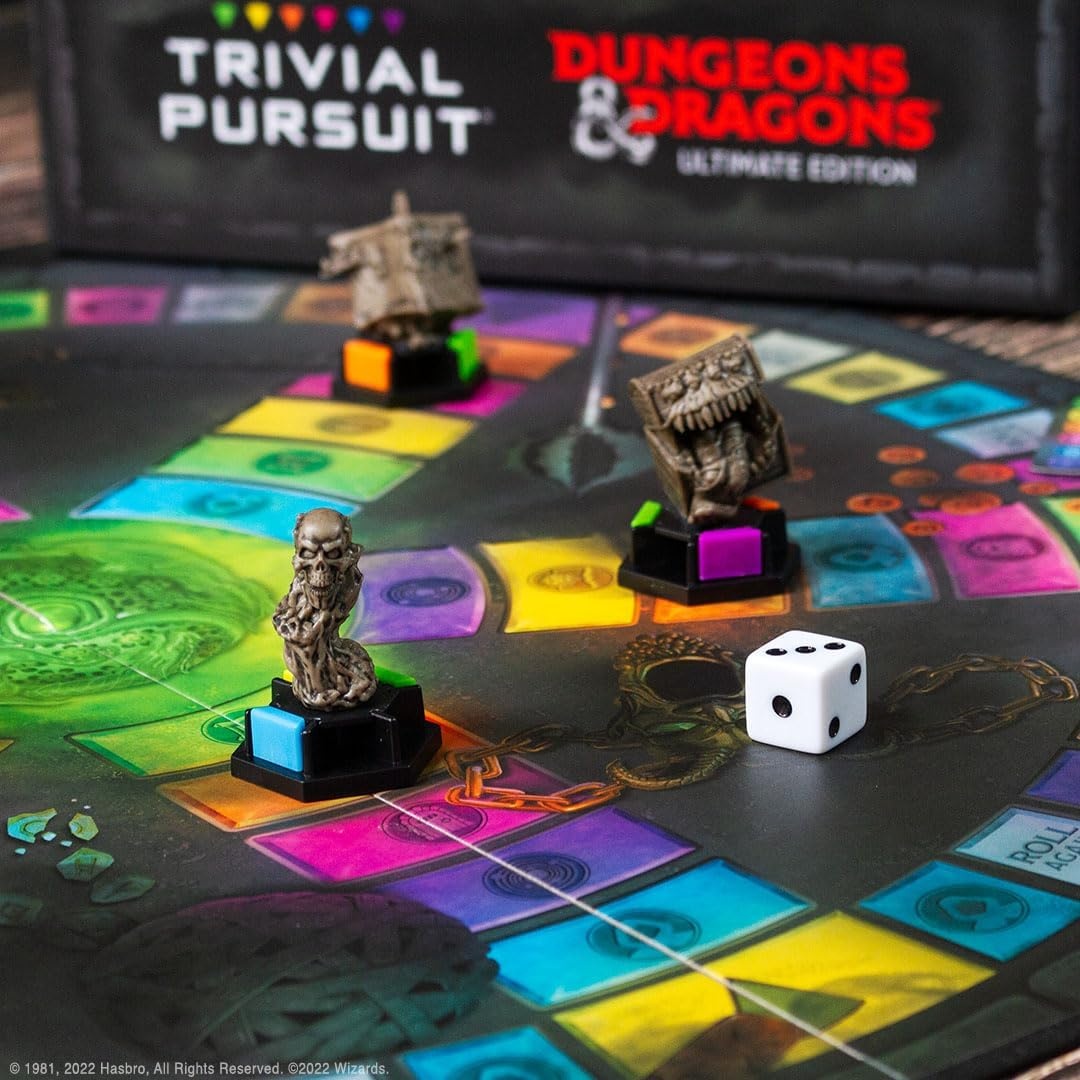 image:imageTrivial Pursuit Dungeons amp Dragons Ultimate Edition Collectible Trivia Board Game Featuring 6 Monster Movers and 1800 Questions Across 6 Categories OfficiallyLicensed DampD Game amp Merchandise
