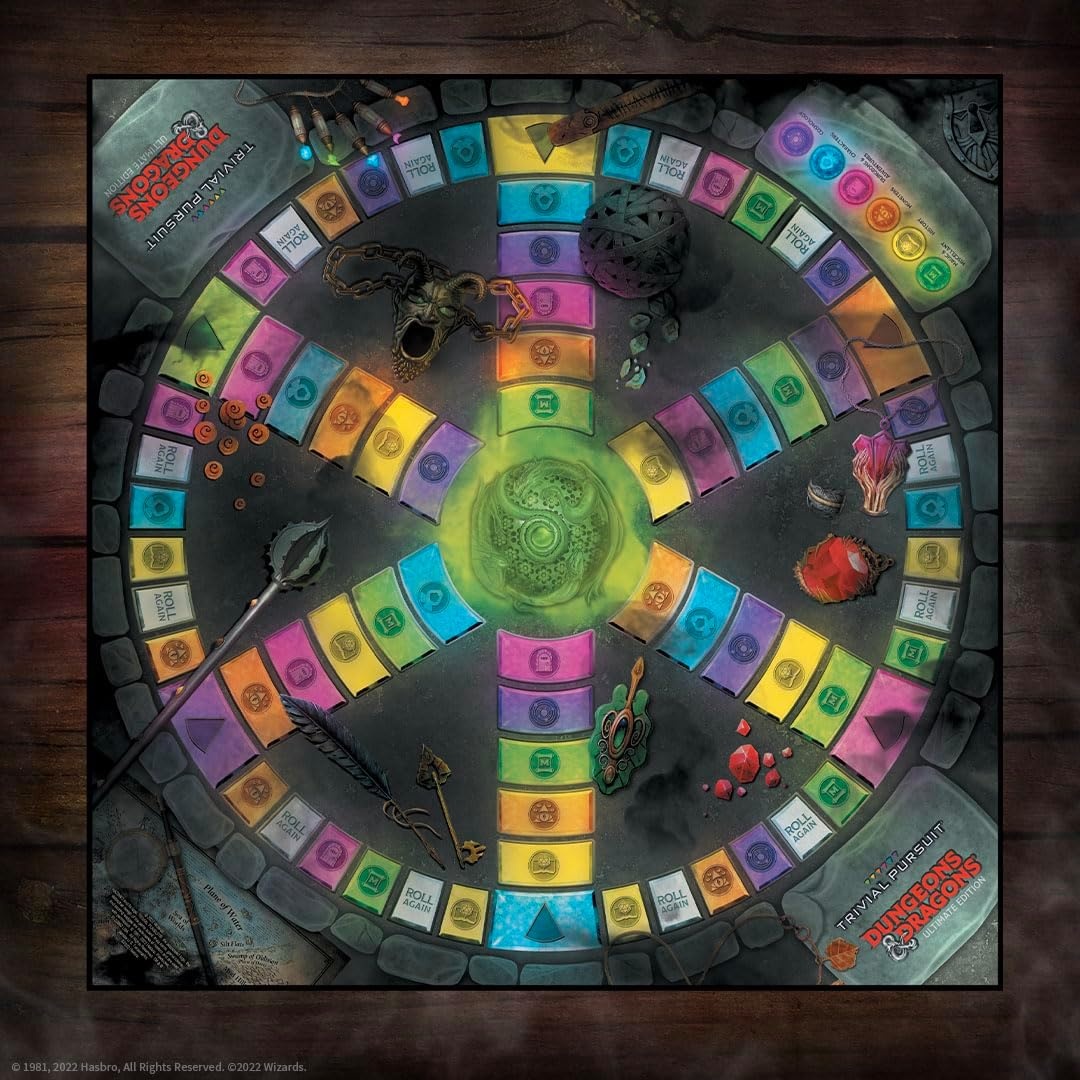 image:imageTrivial Pursuit Dungeons amp Dragons Ultimate Edition Collectible Trivia Board Game Featuring 6 Monster Movers and 1800 Questions Across 6 Categories OfficiallyLicensed DampD Game amp Merchandise