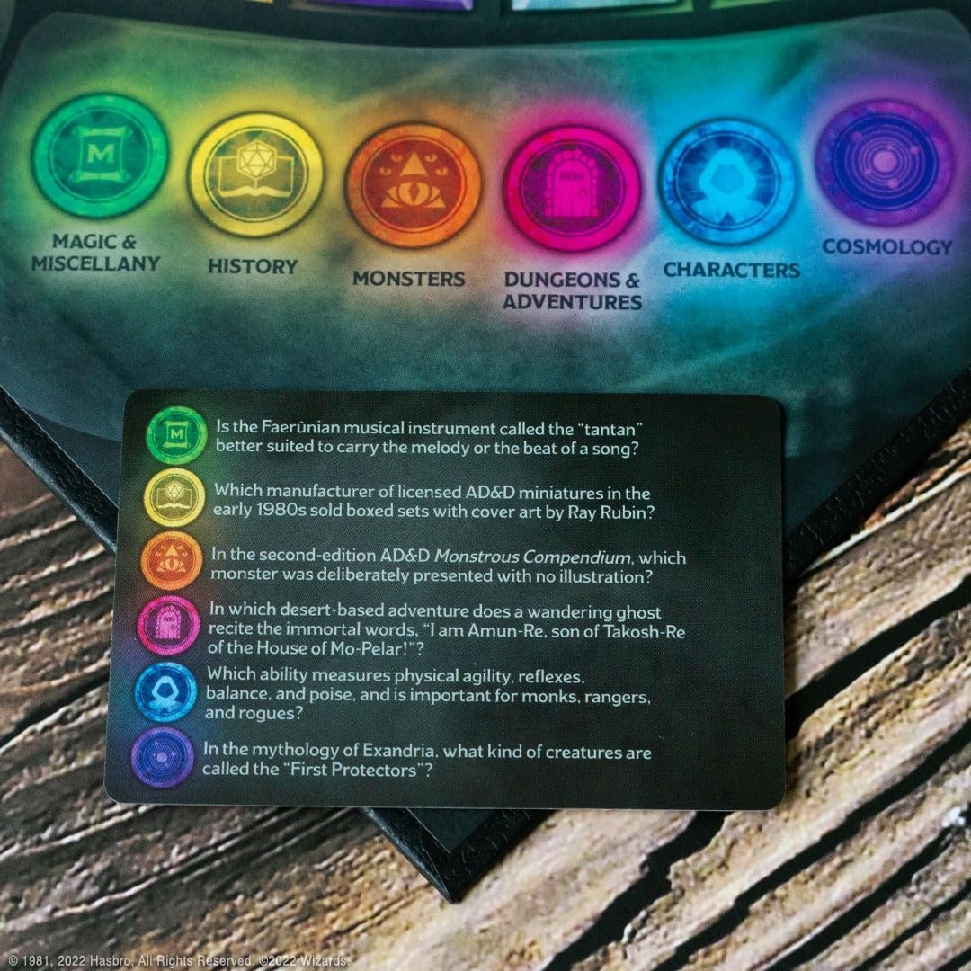 image:imageTrivial Pursuit Dungeons amp Dragons Ultimate Edition Collectible Trivia Board Game Featuring 6 Monster Movers and 1800 Questions Across 6 Categories OfficiallyLicensed DampD Game amp Merchandise