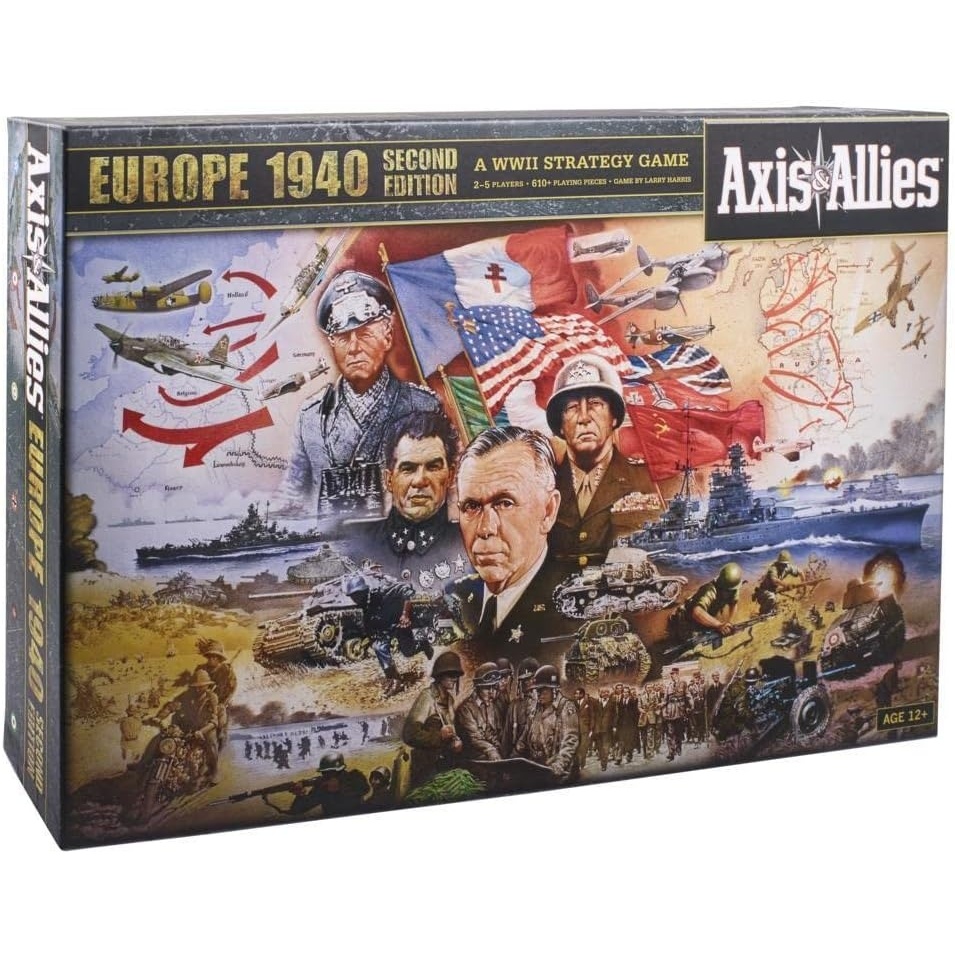 image:imageAvalon Hill Axis amp Allies Europe 1940 Second Edition WWII Strategy Board Game with Extra Large Gameboard Ages 12 and Up 26 PlayersBoard Game