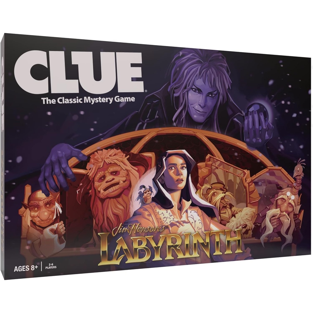 image:imageCLUE Labyrinth Solve The Mystery Who Does Jareth Control Where is Toby and What Object is Used Collectible Clue Game Based on Jim Hensons Labyrinth OfficiallyLicensed Game